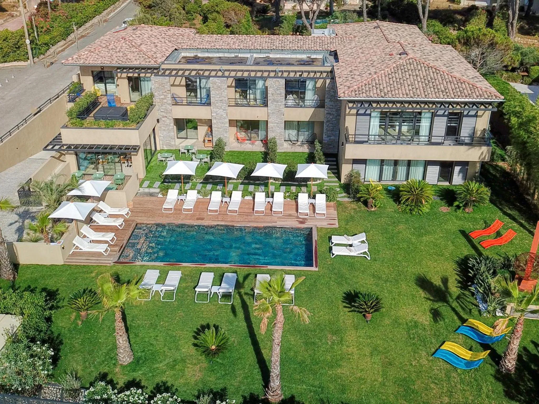 Bird's eye view in EDEN HÔTEL