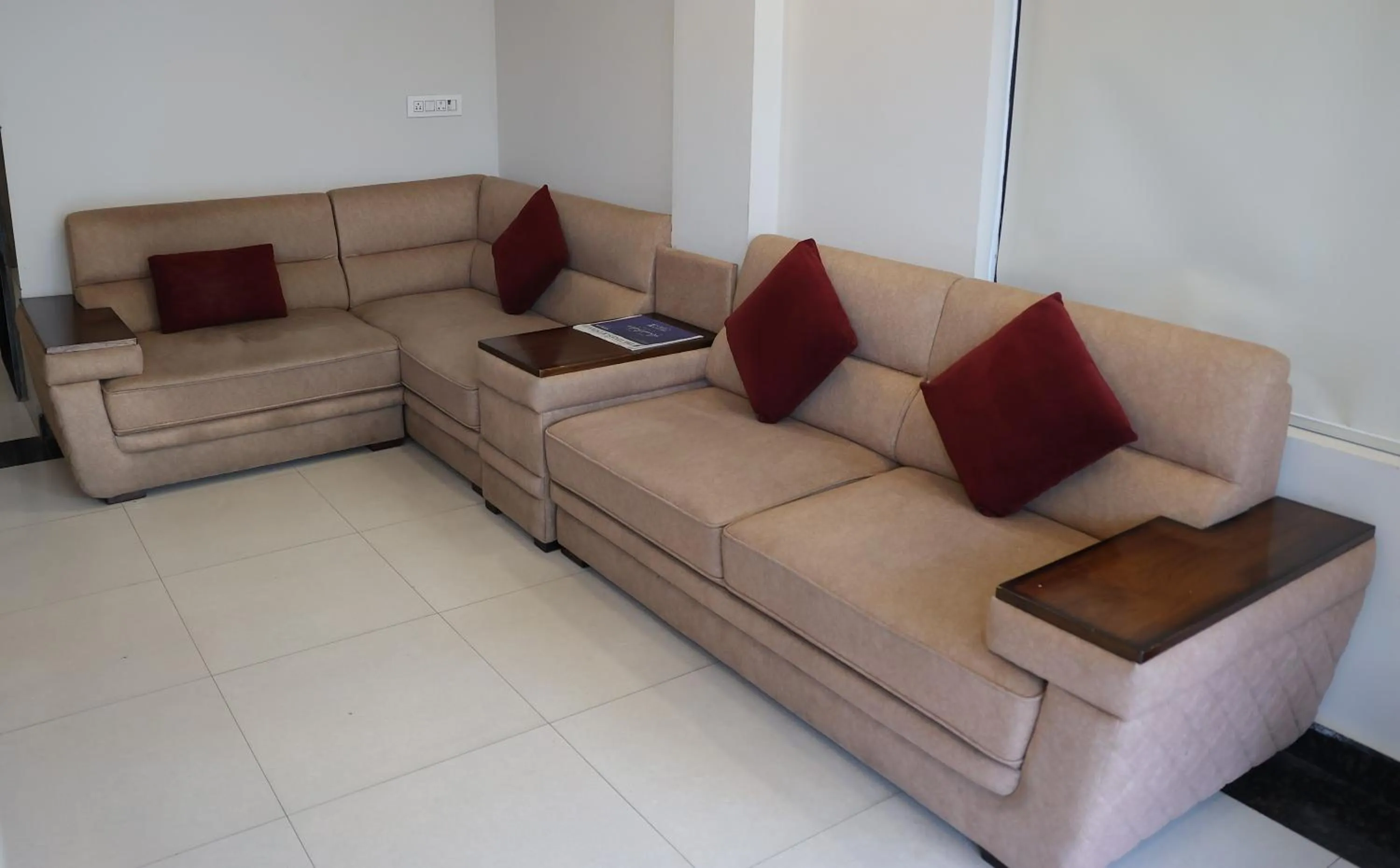 Lobby or reception in ShriGo Hotel Haridwar