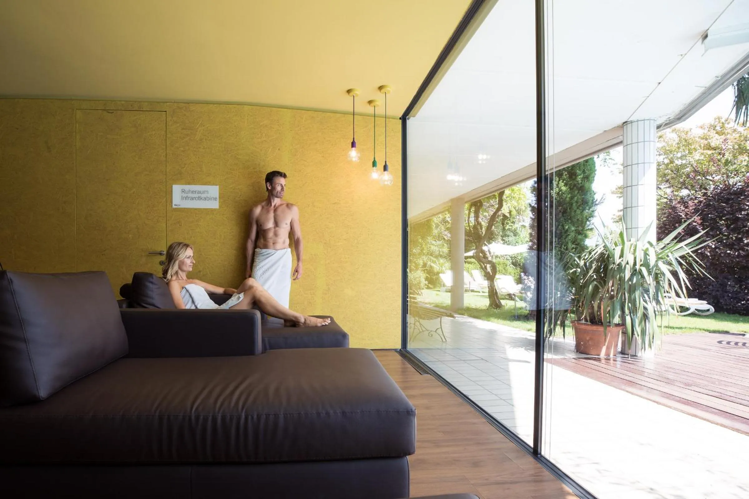 Sauna in Parkhotel Marlena - Adults Only