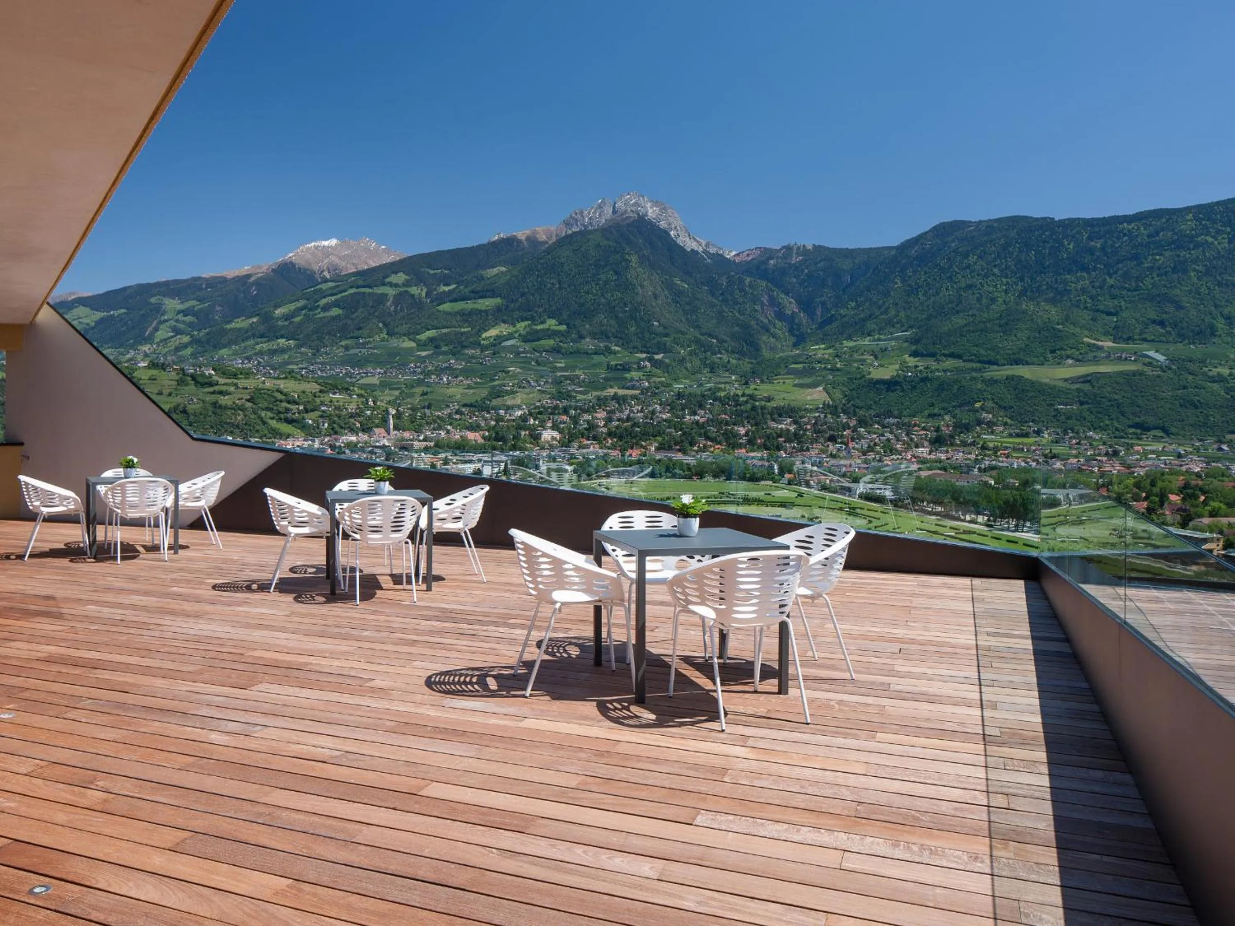 Balcony/Terrace in Parkhotel Marlena - Adults Only