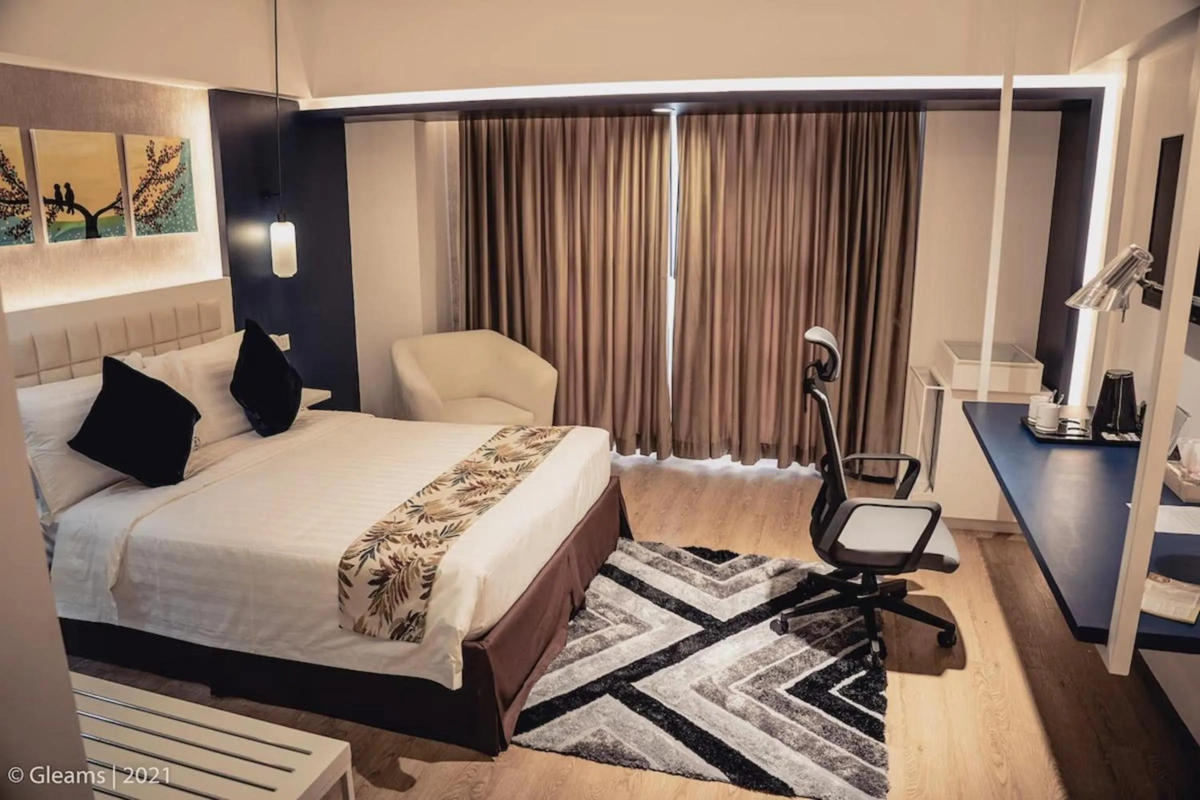 Bed in Grand River View Hotel - Rajshahi