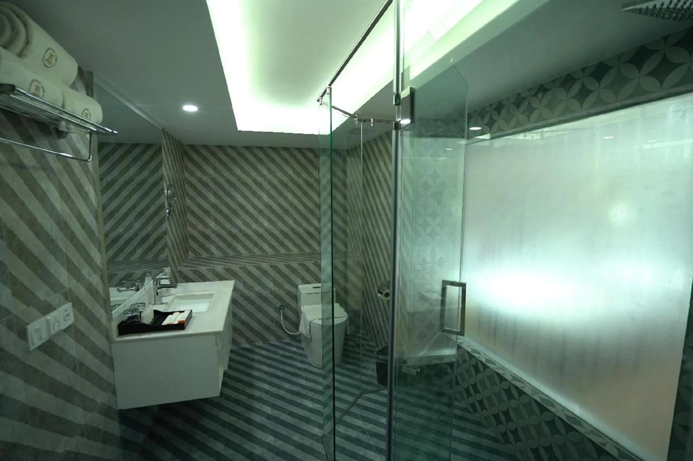 Shower in Grand River View Hotel - Rajshahi