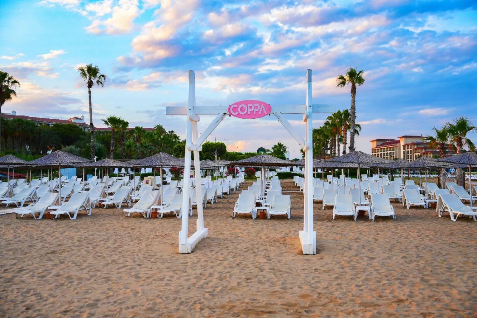 Beach in A Hotel Side