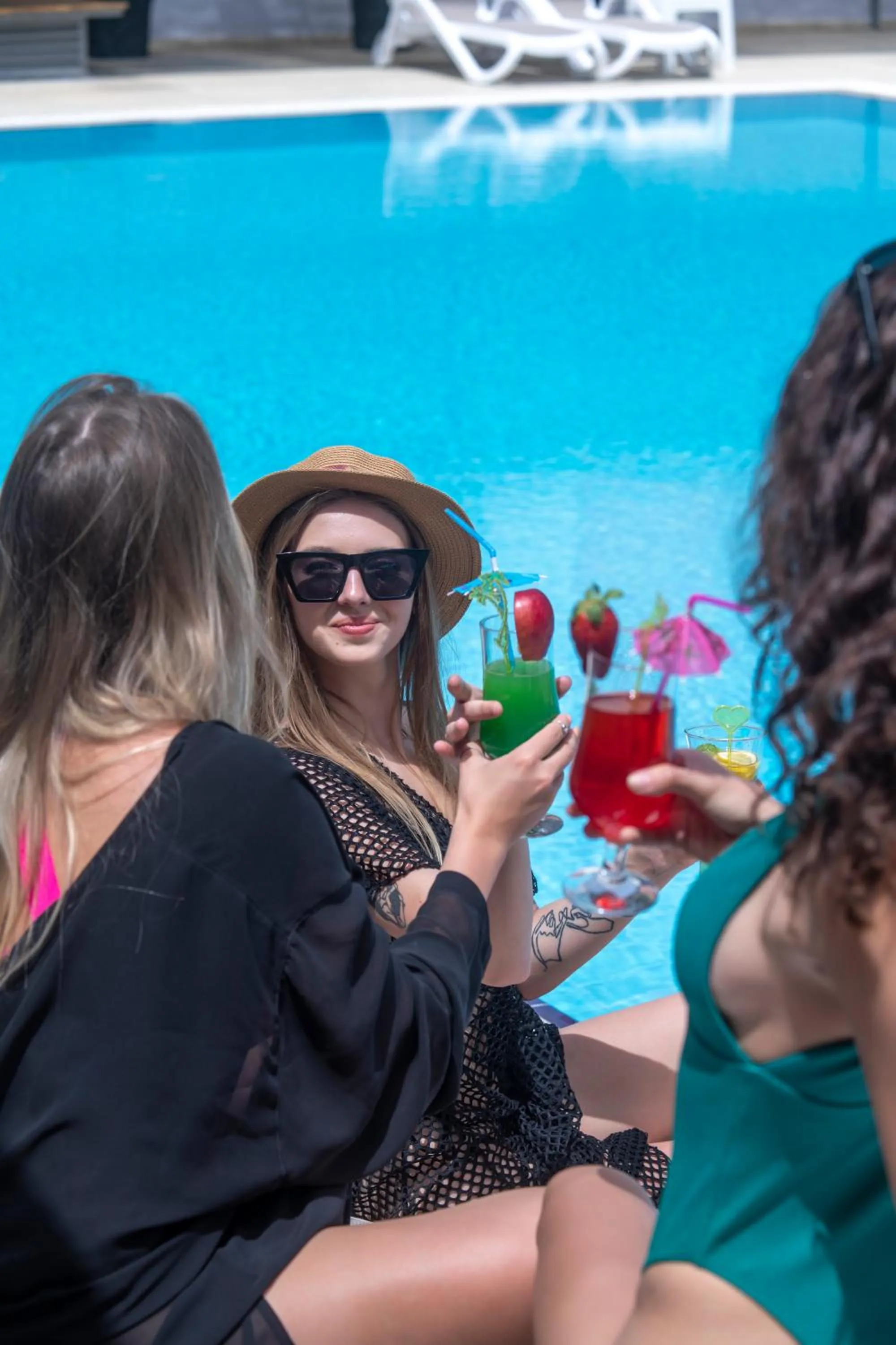Swimming pool in A Hotel Side