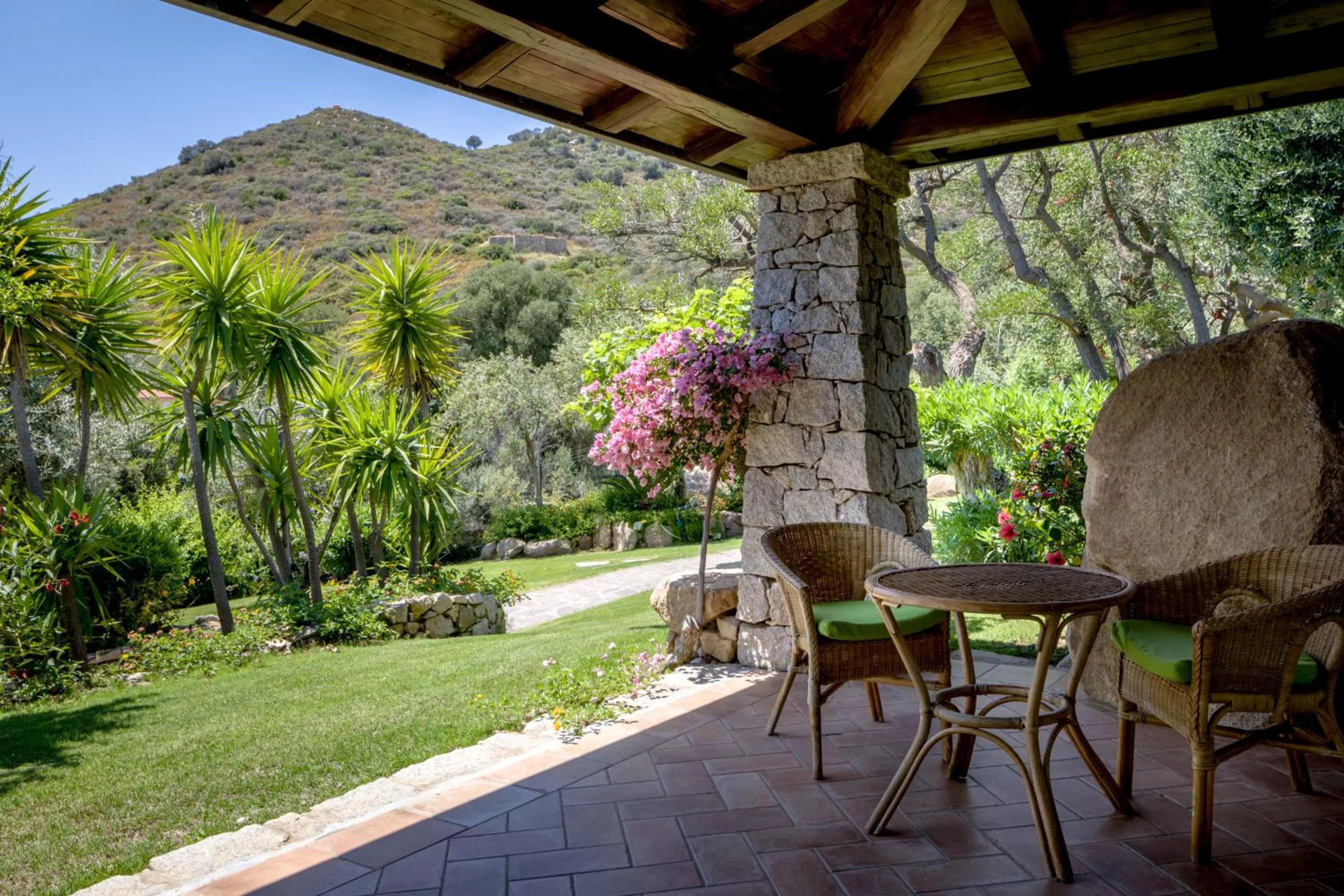 Patio in Cruccùris Resort - Adults Only