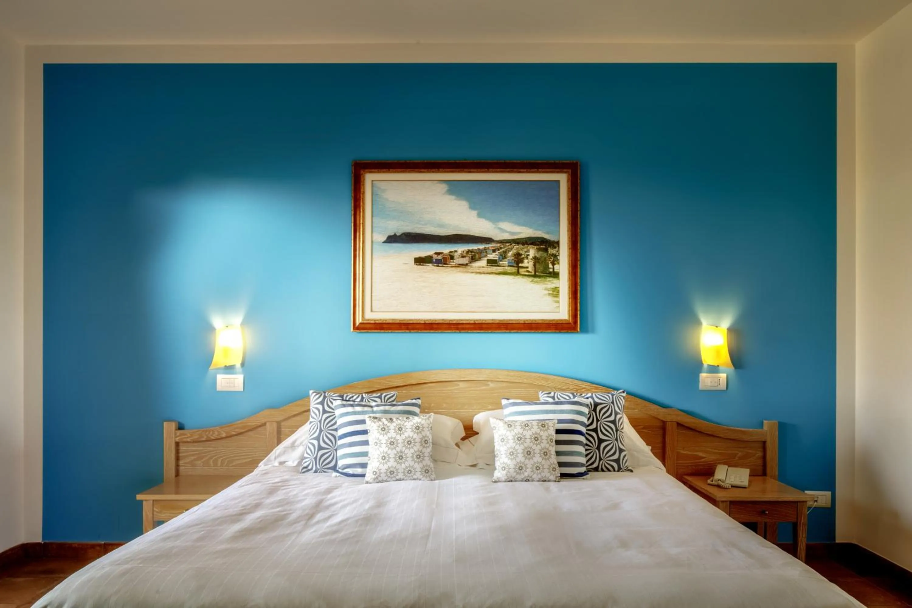 Bed in Cruccùris Resort - Adults Only