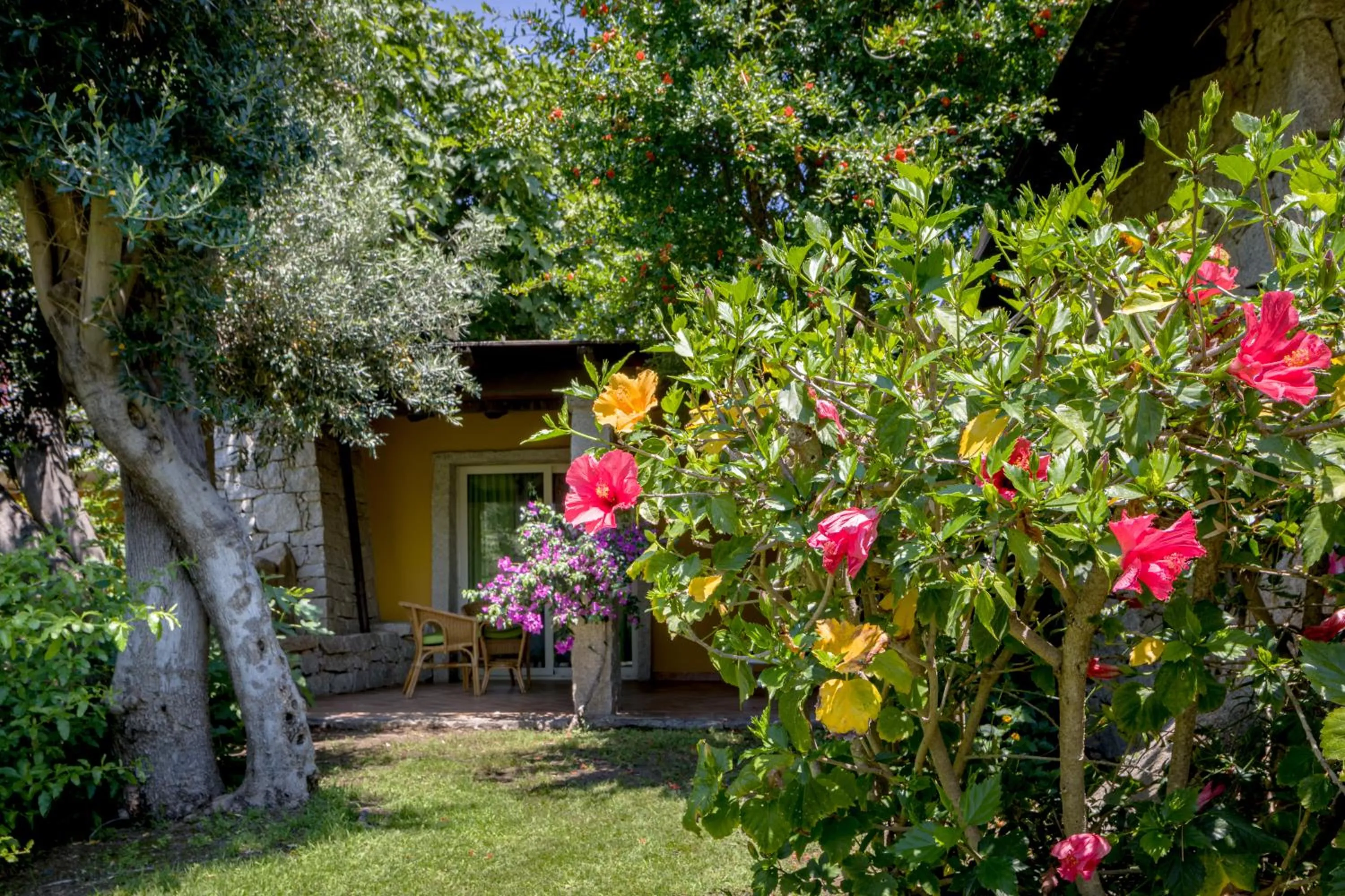 Patio in Cruccùris Resort - Adults Only