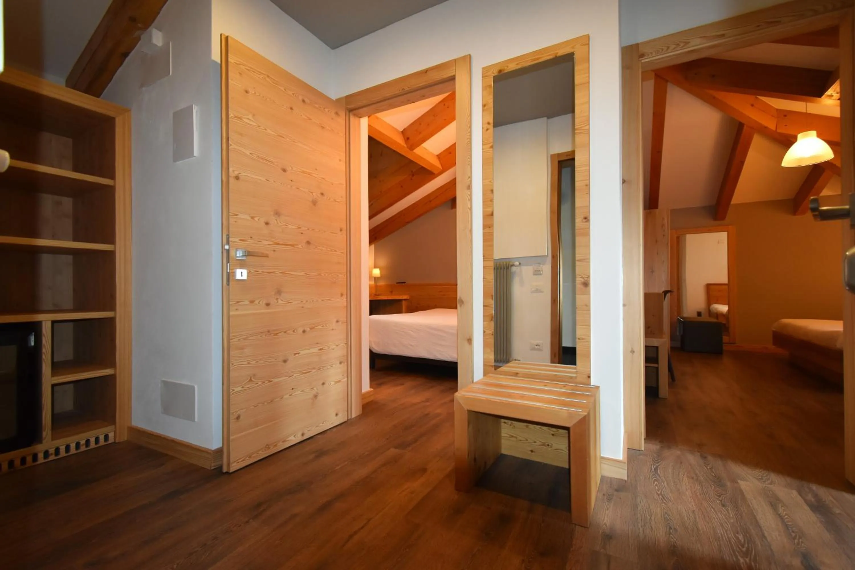 Photo of the whole room, Bed in Hotel Garni Arnica ***S