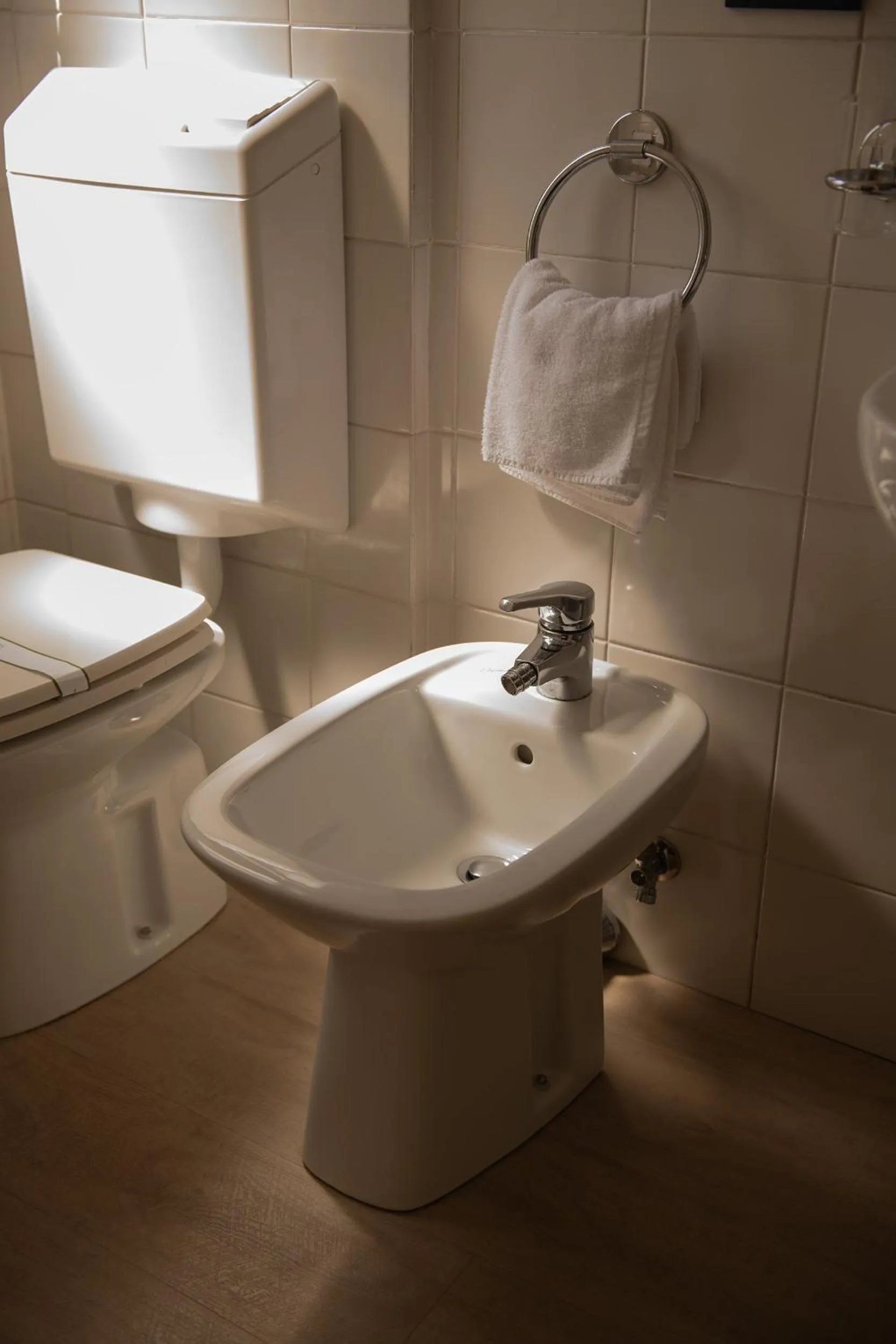 Bathroom in Hotel Corallo