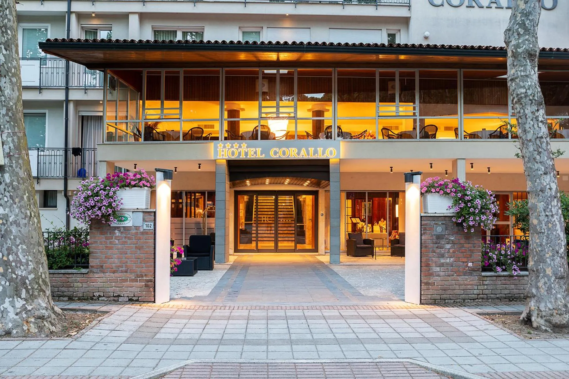 Property building in Hotel Corallo