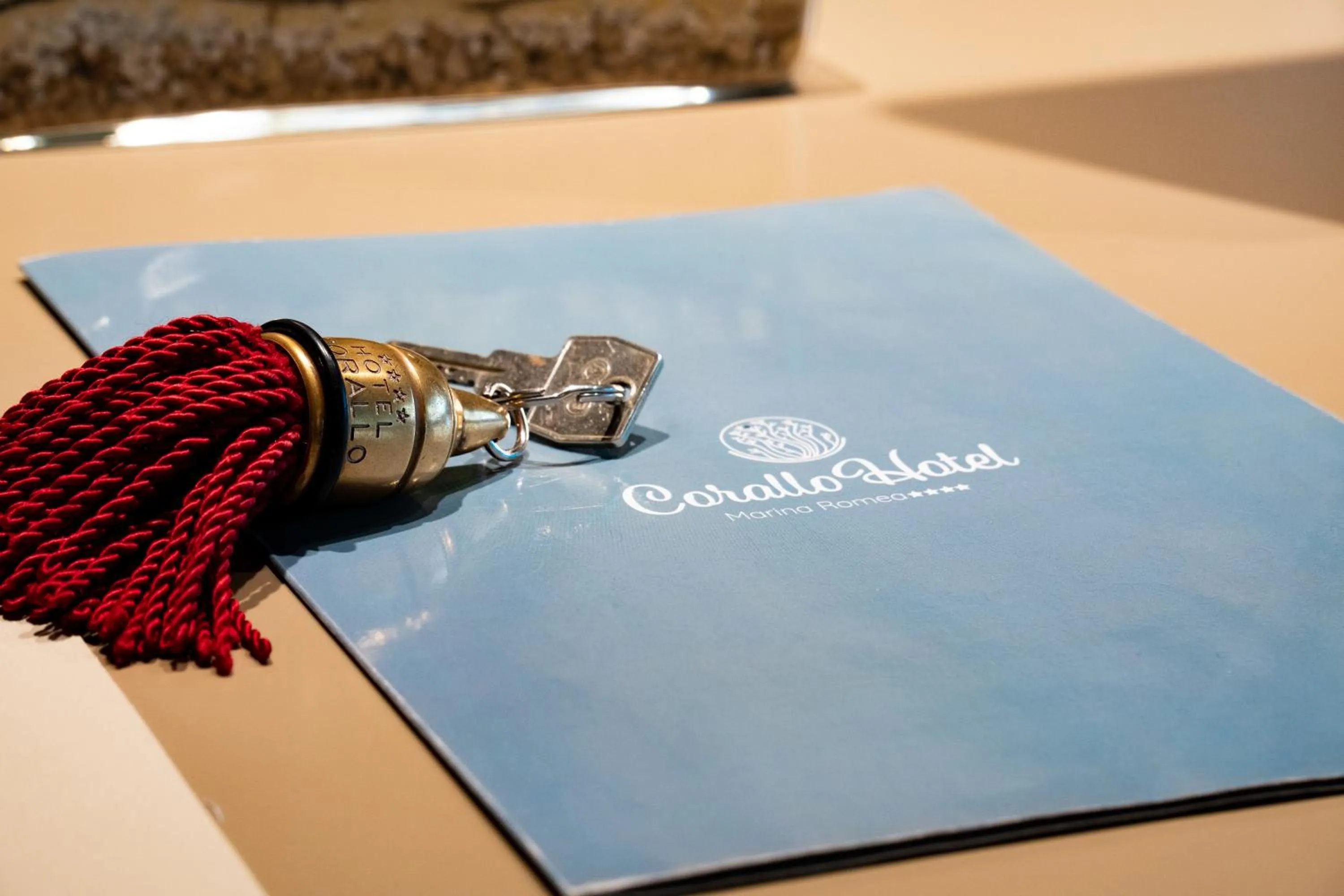 Lobby or reception in Hotel Corallo