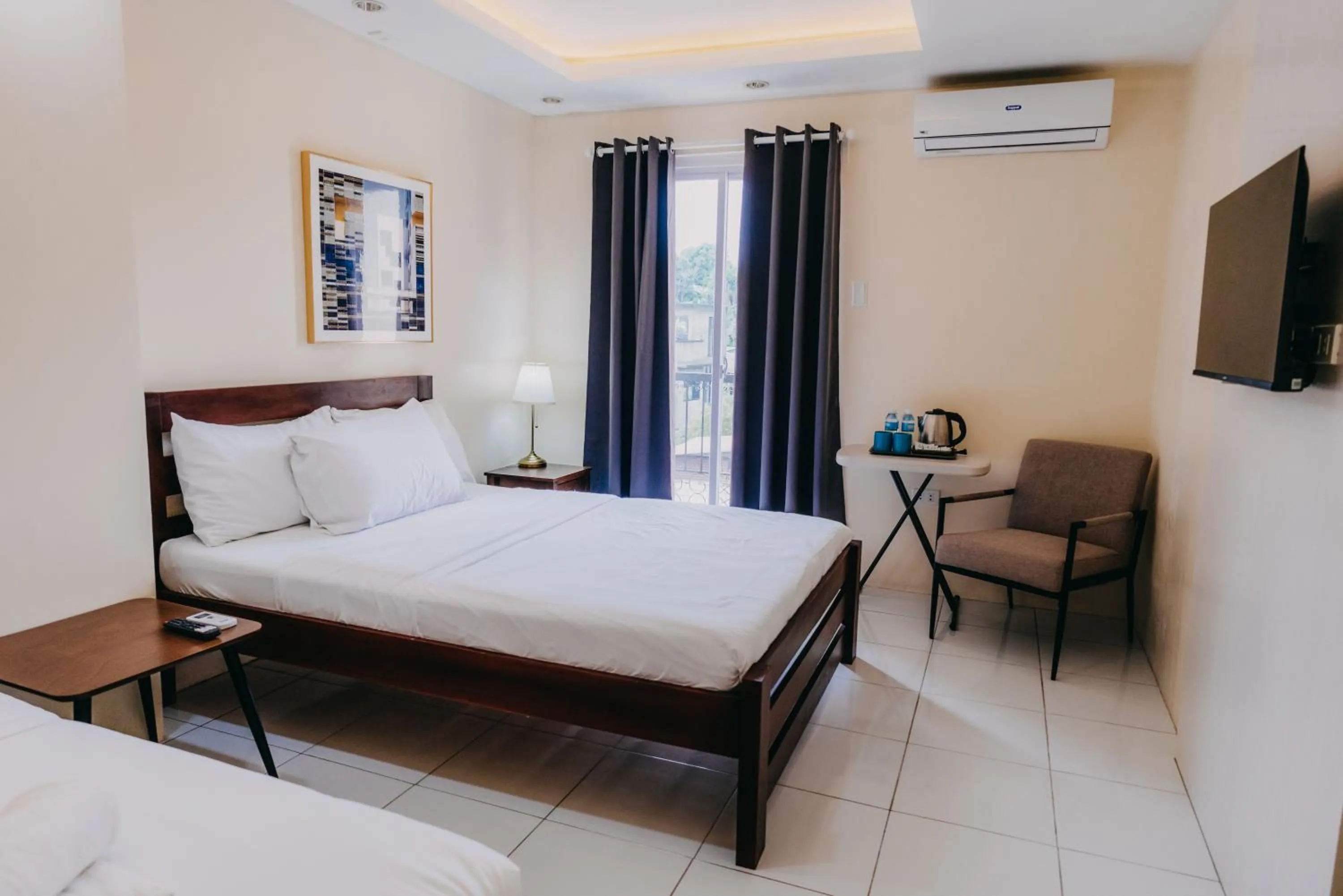 Bed in Nine Balconies Island Stay