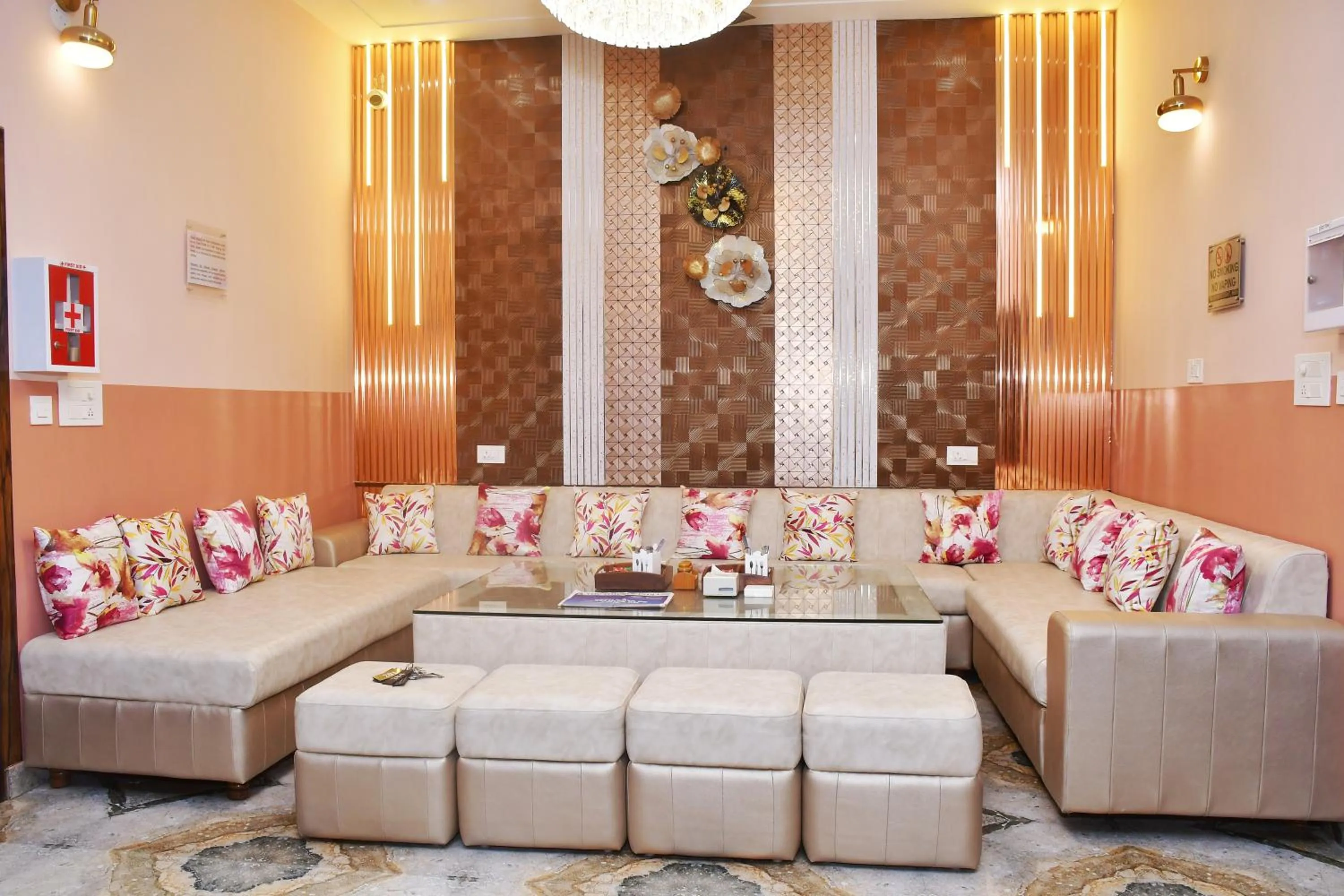 Living room in The Orchid Retreat