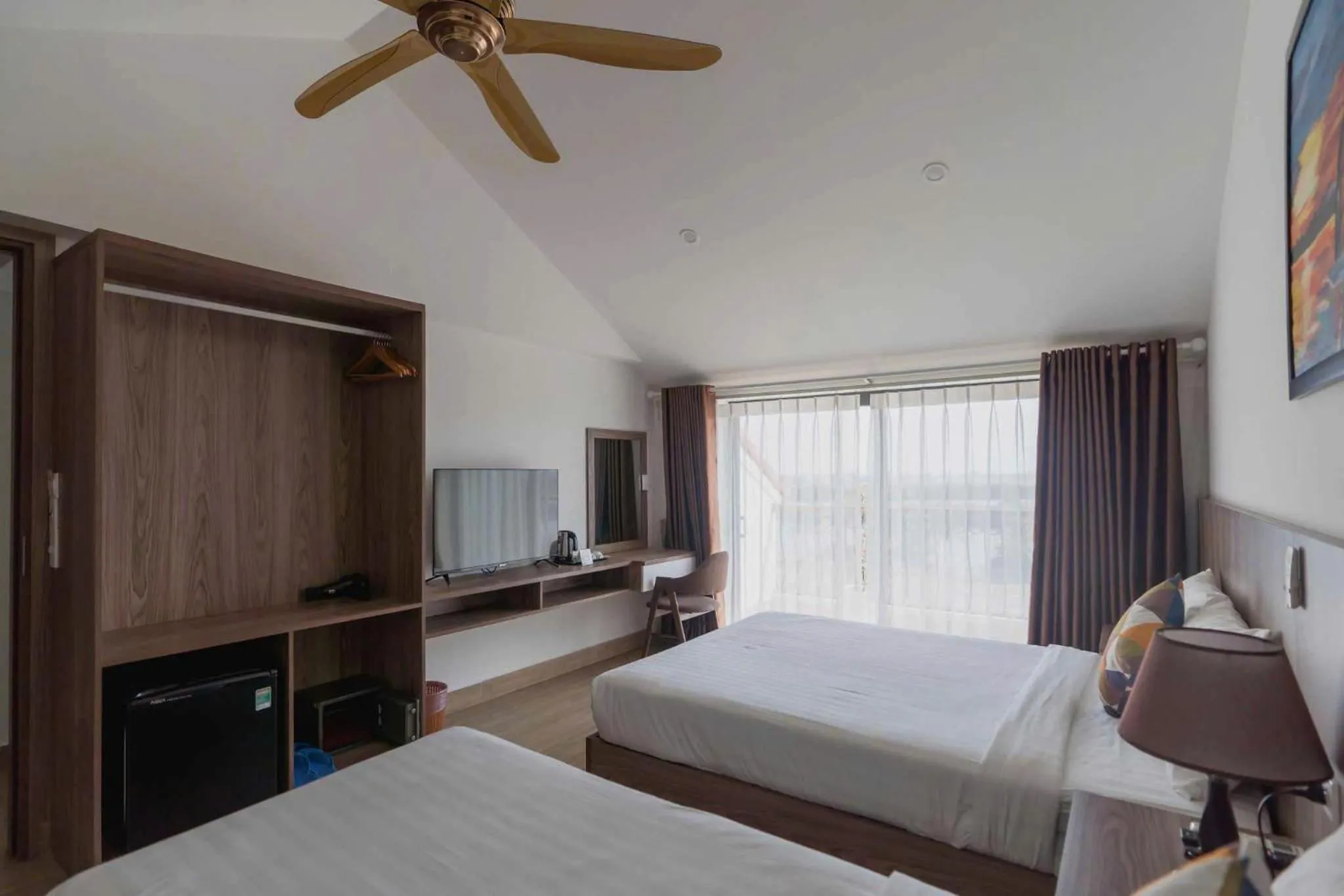 Bed in 1 Stop ViVi An Bang Beach Hoi An Hotel