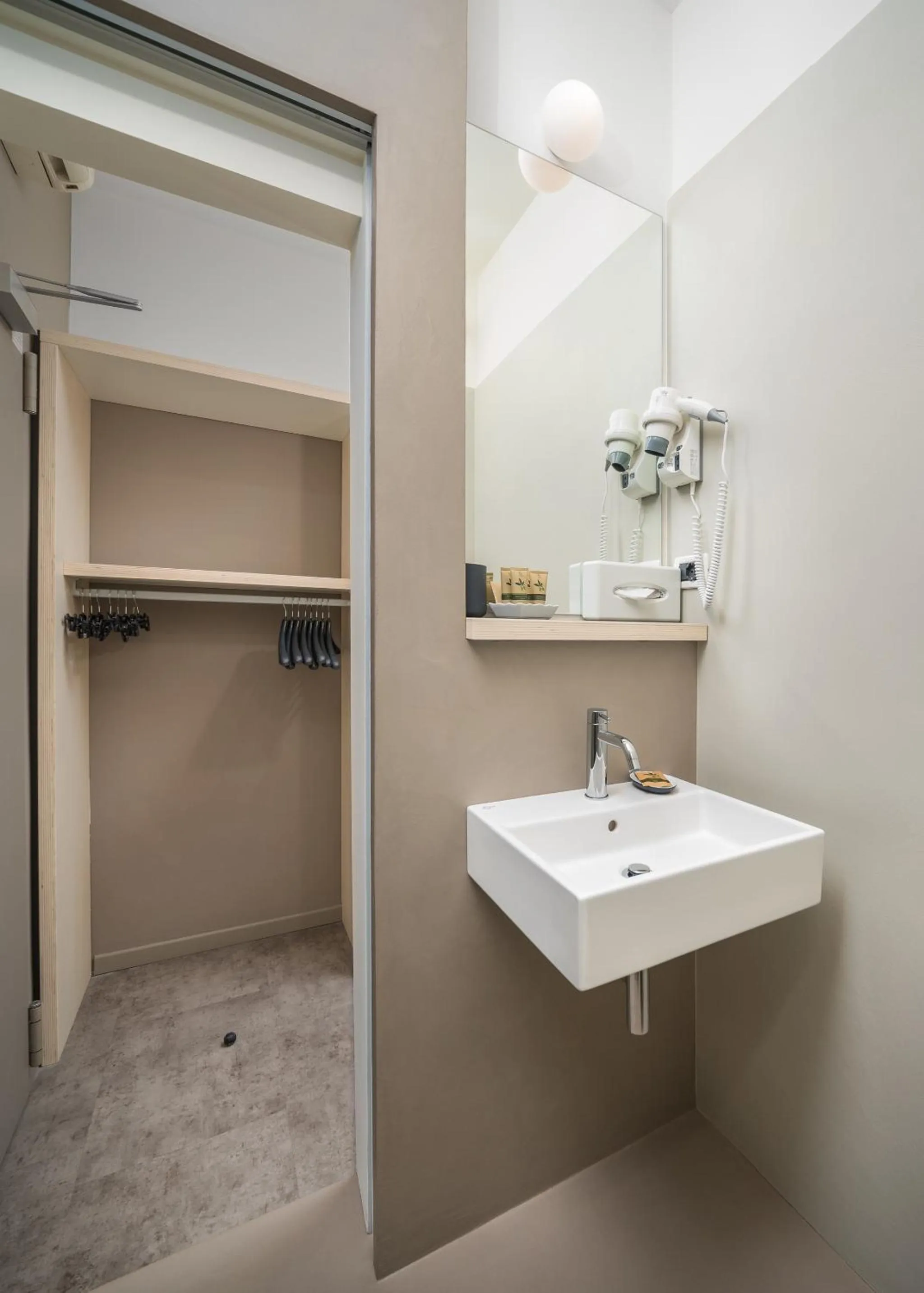 Bathroom in Hotel Piroscafo