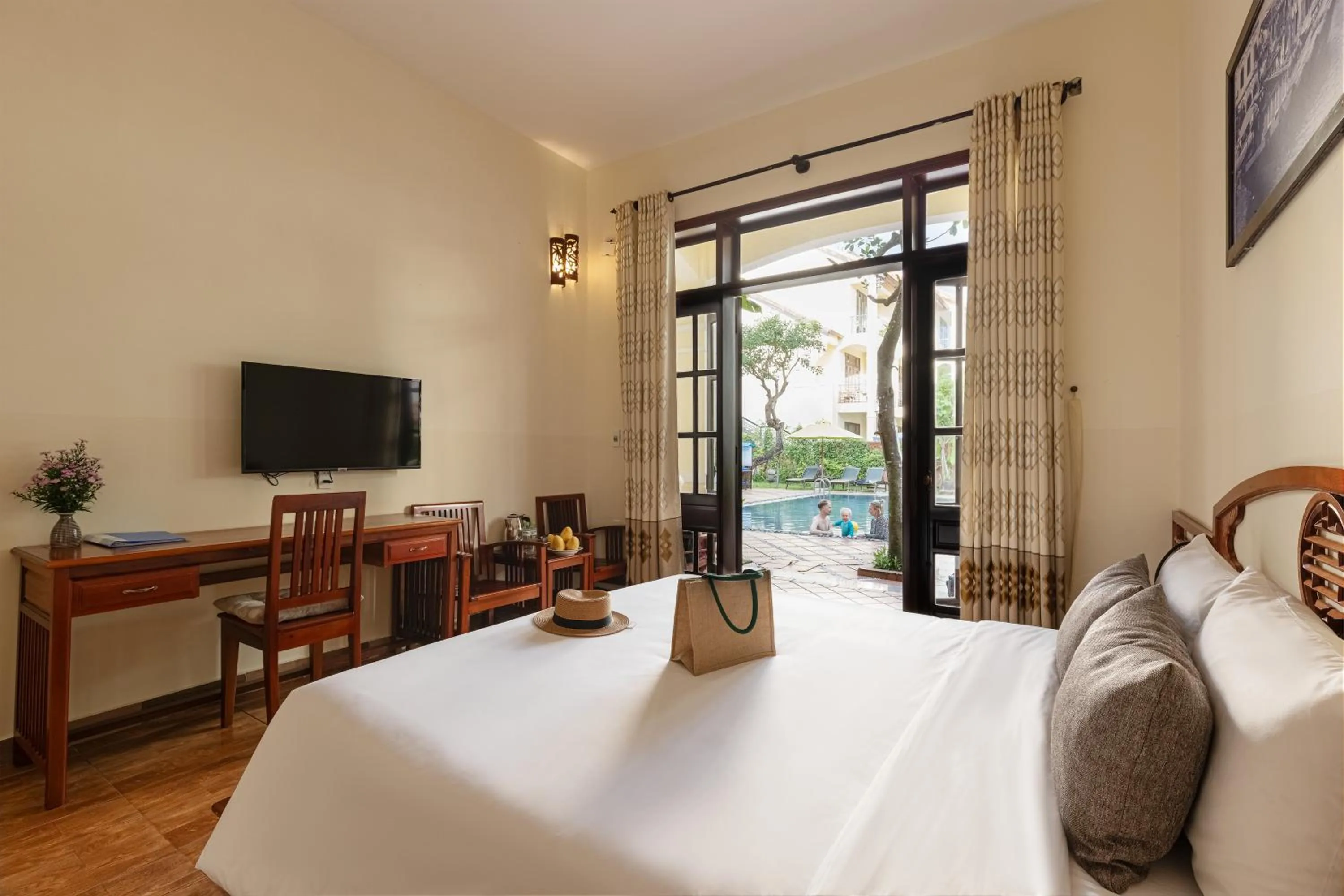 Bed in The Muse House