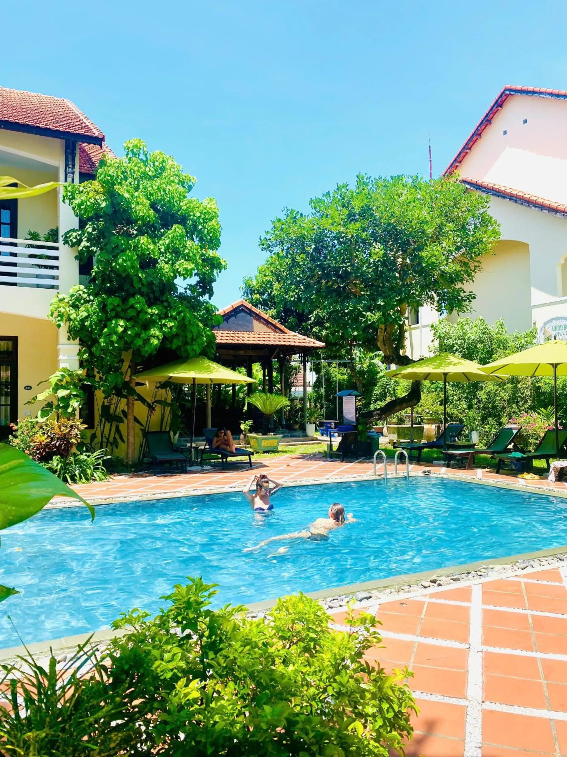 Swimming pool in The Muse House