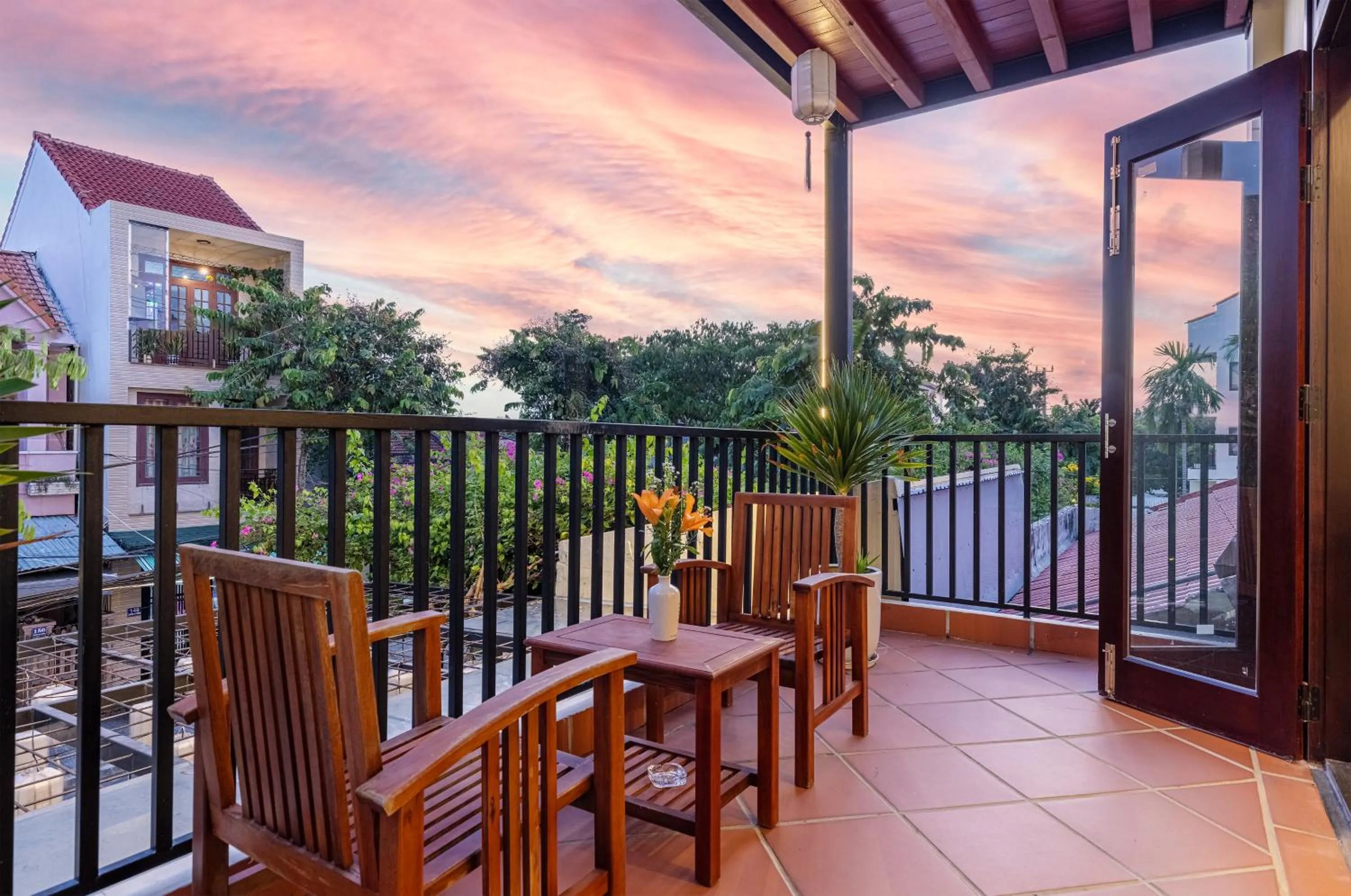 Natural landscape in The Muse House