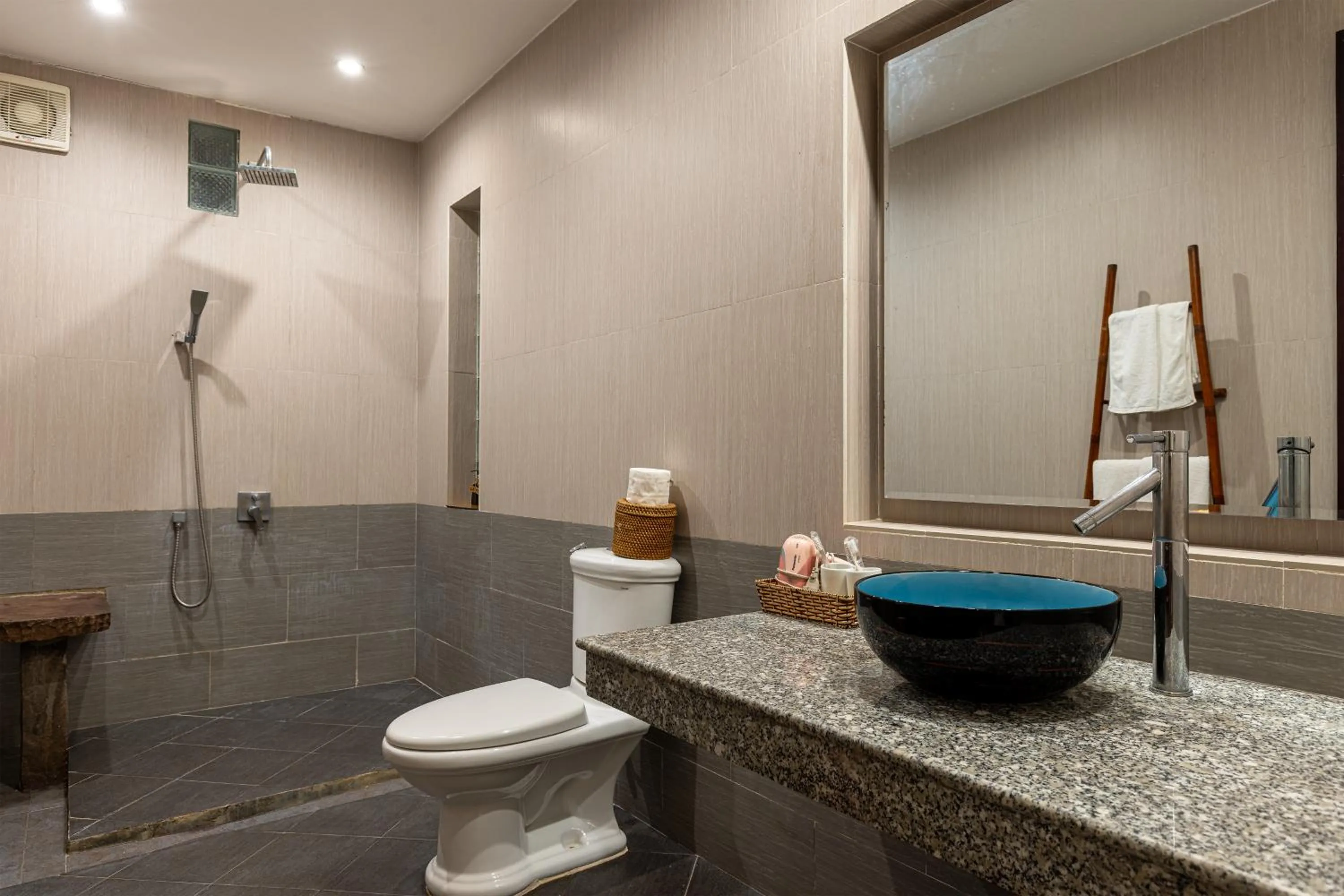 Toilet in The Muse House