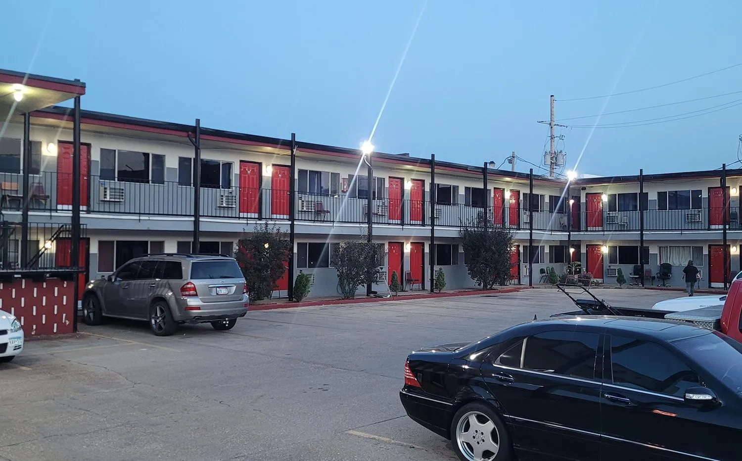 Property building in Sky-Palace Inn & Suites Hutchinson