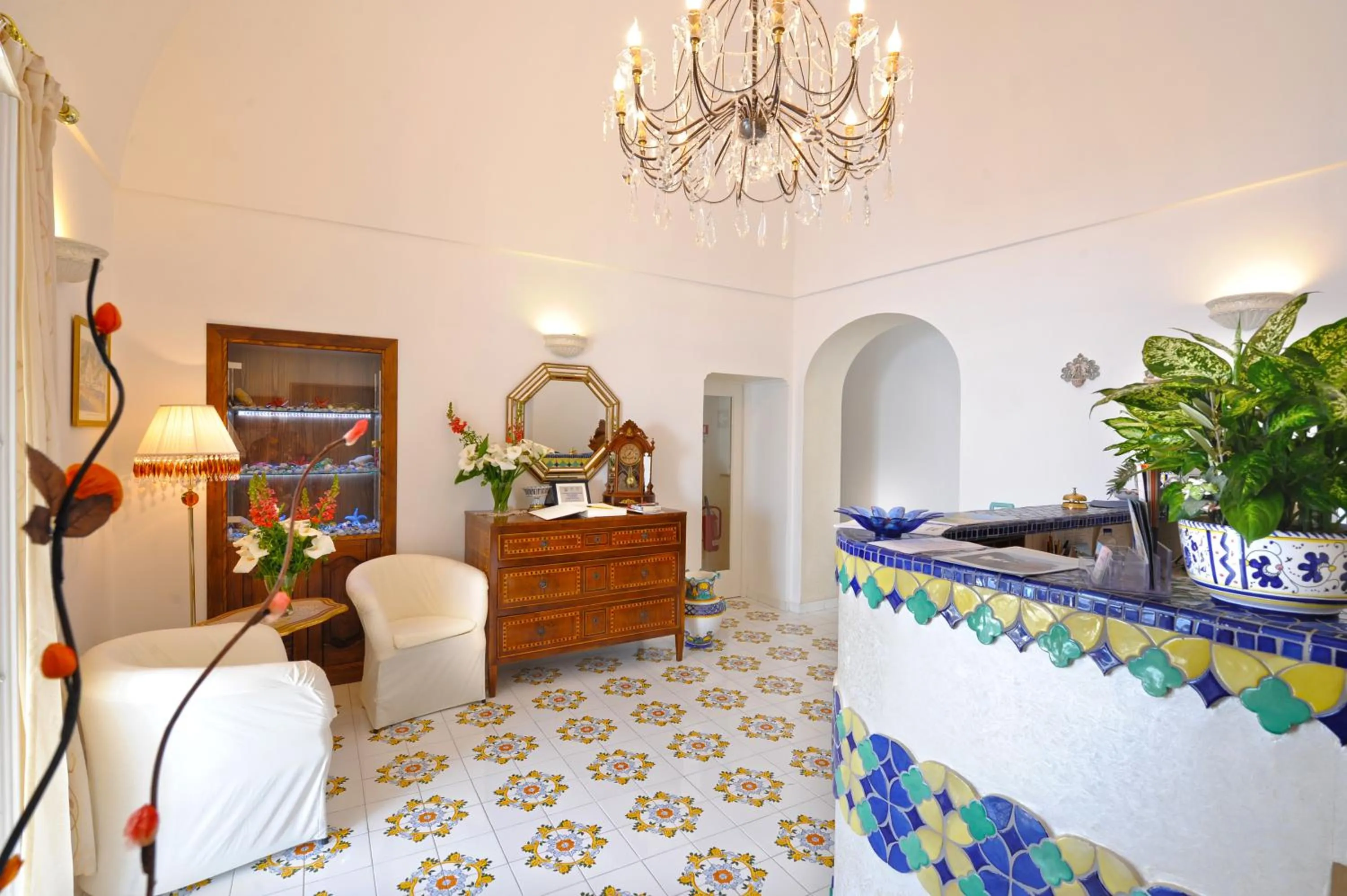 Lobby or reception in Palazzo Talamo