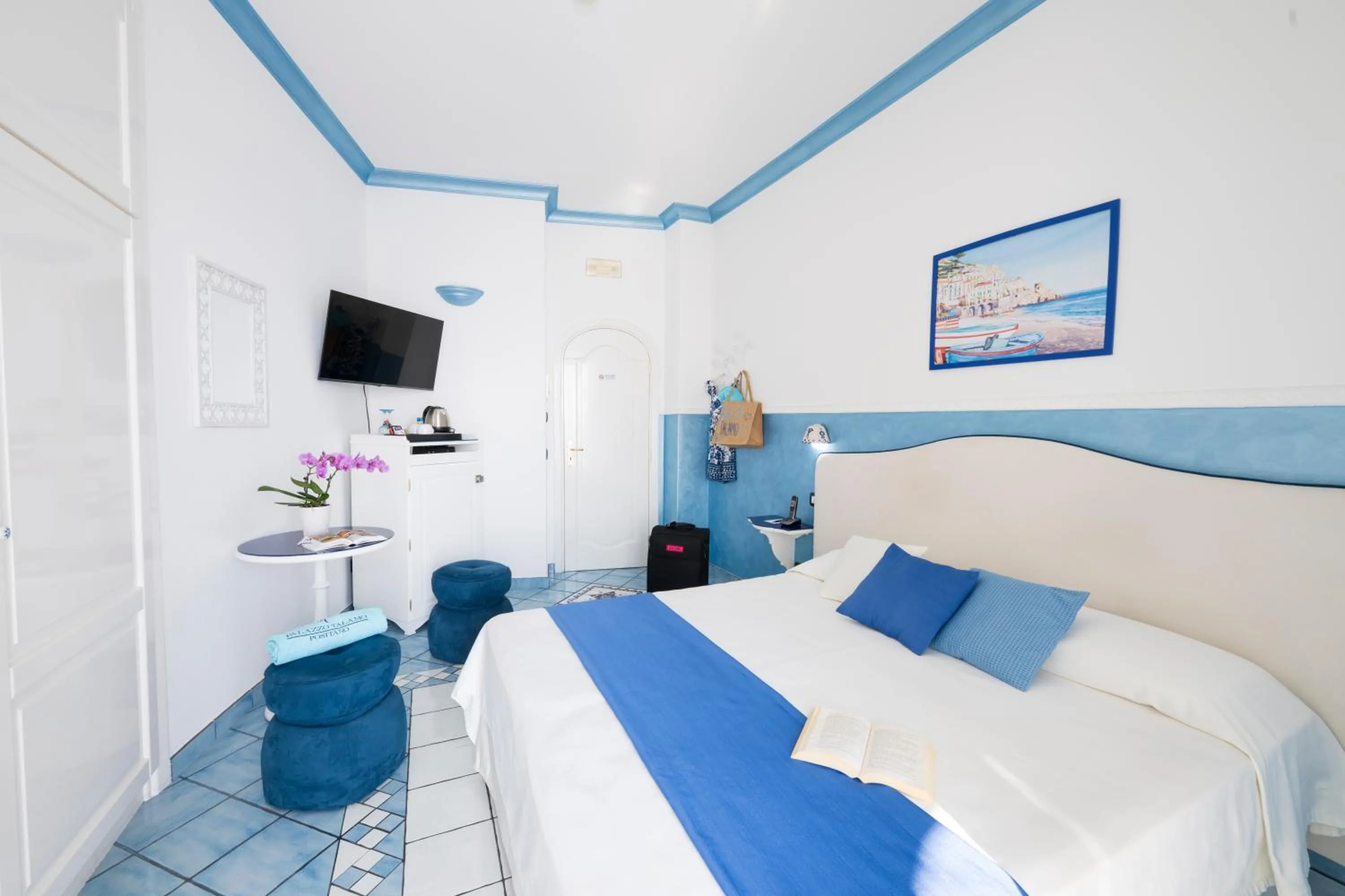 Bedroom, Bed in Palazzo Talamo