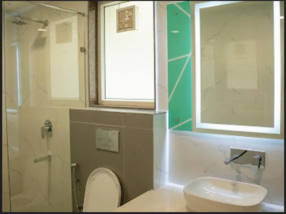Bathroom in Inde Hotel Golf Course Extension, Gurgaon