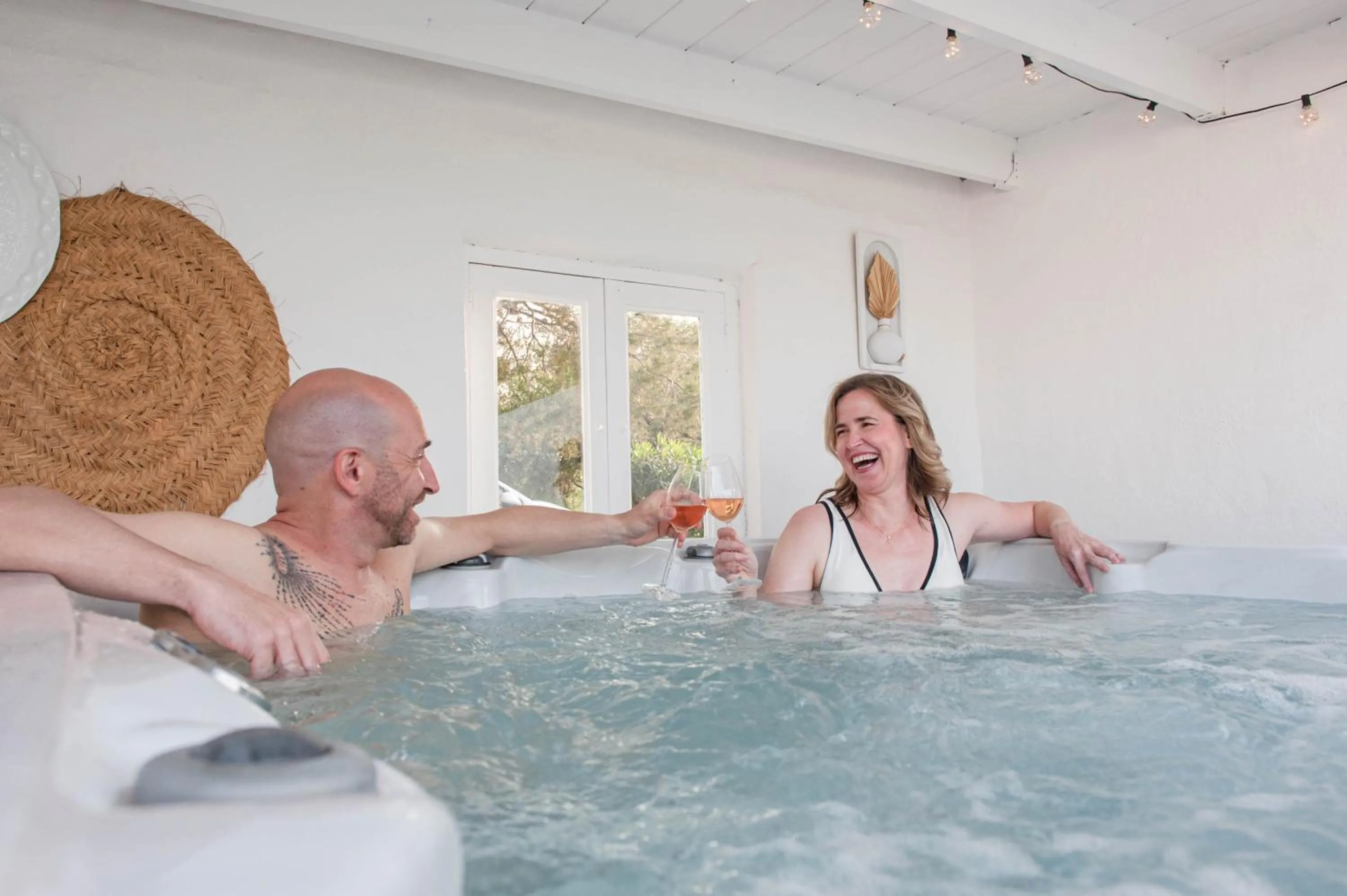 Hot Tub in Boutique Bed & Breakfast Casa Paco - adults only