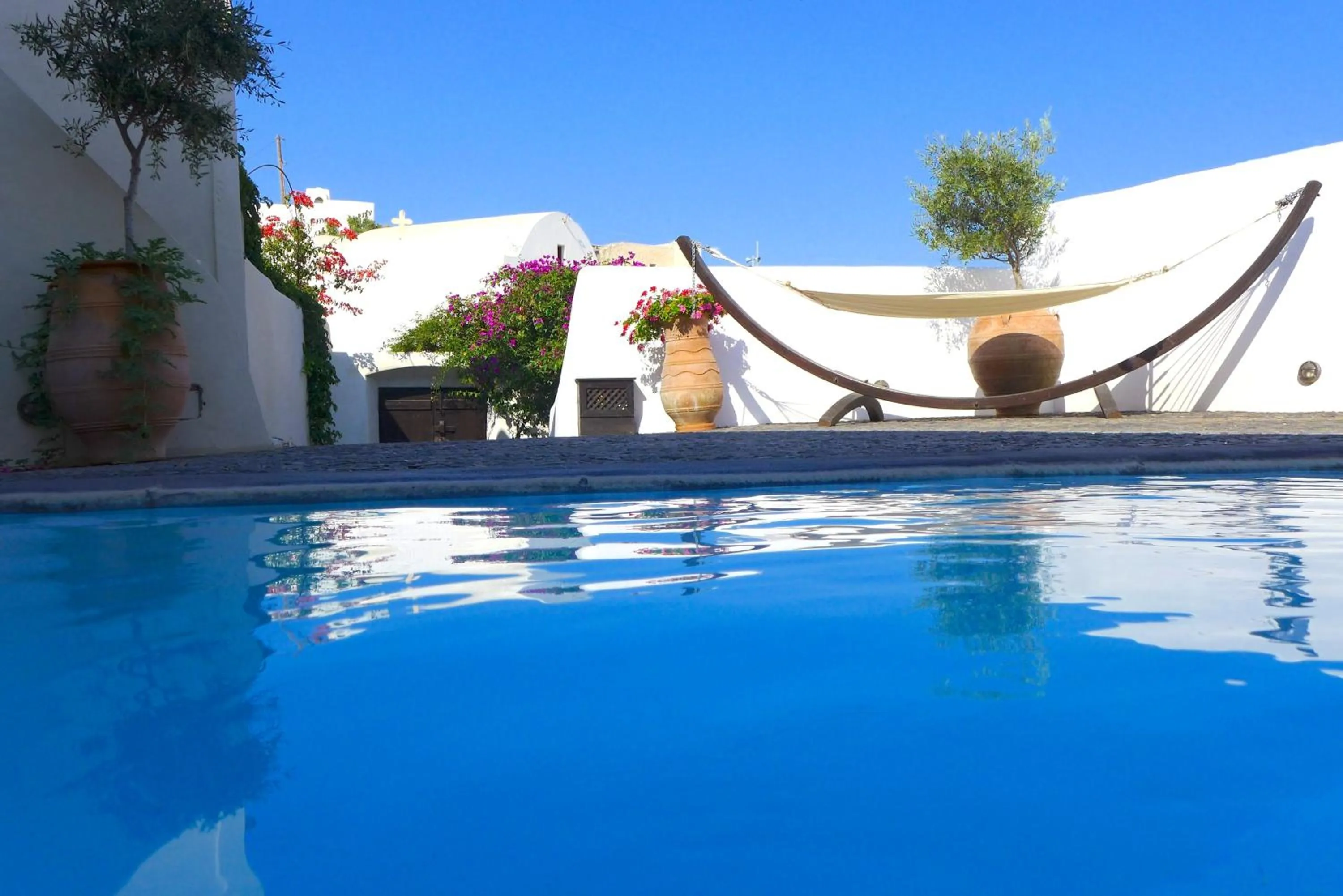Swimming pool in Santorini Heritage Villas