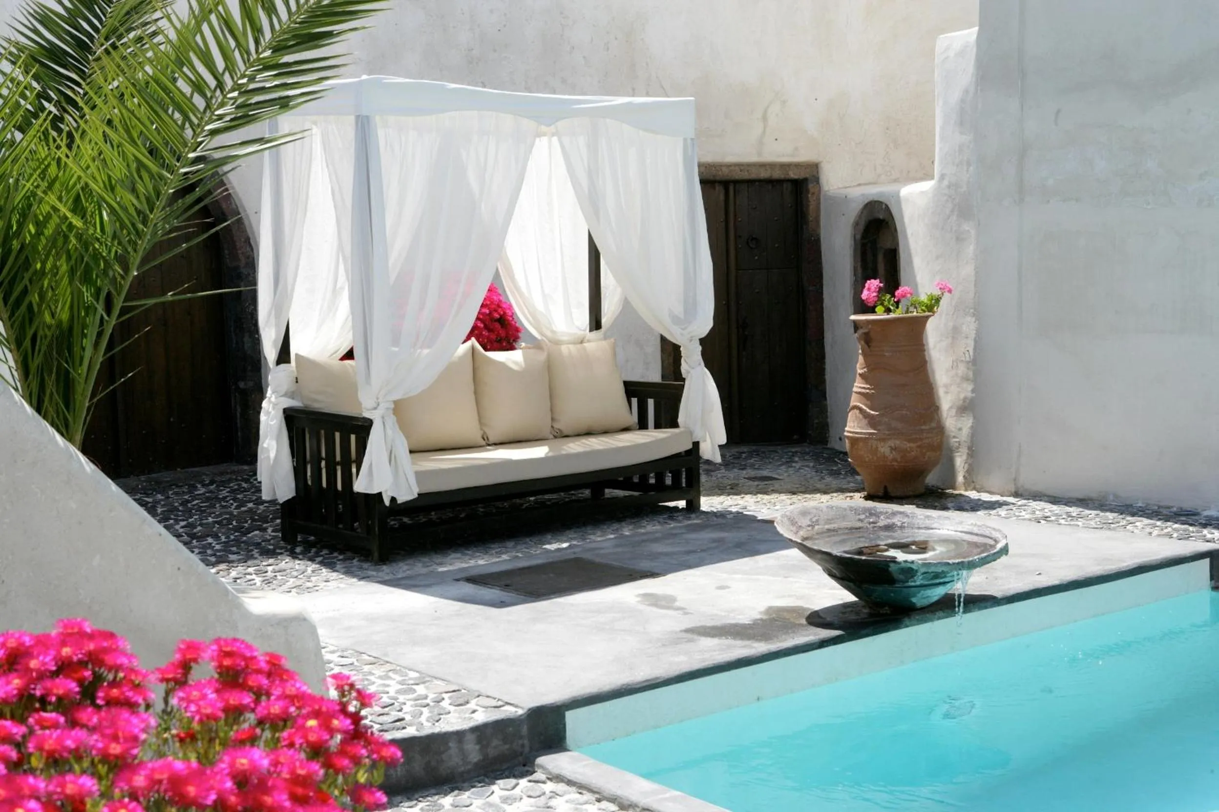 Swimming pool in Santorini Heritage Villas