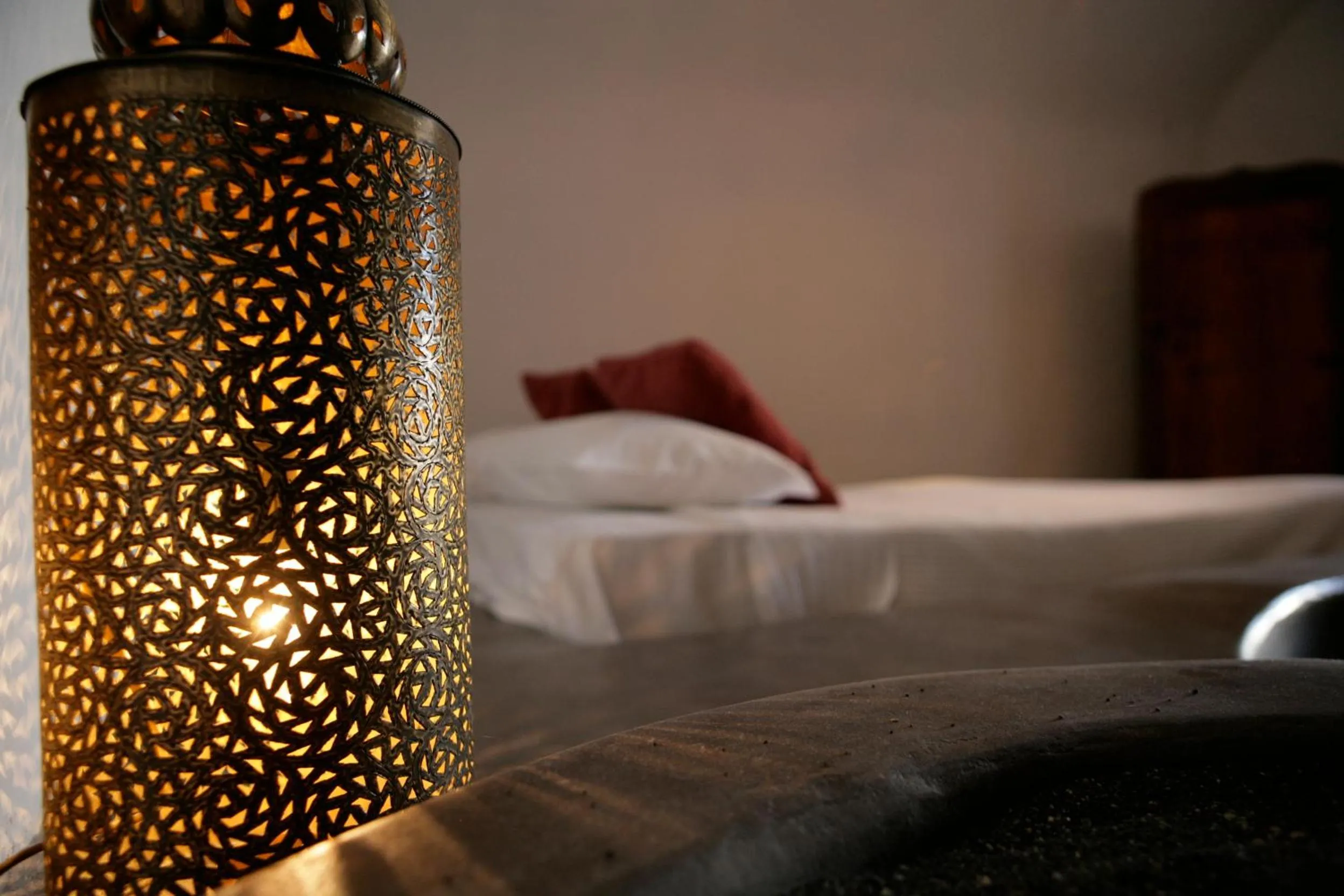 Bedroom, Bed in Santorini Heritage Villas