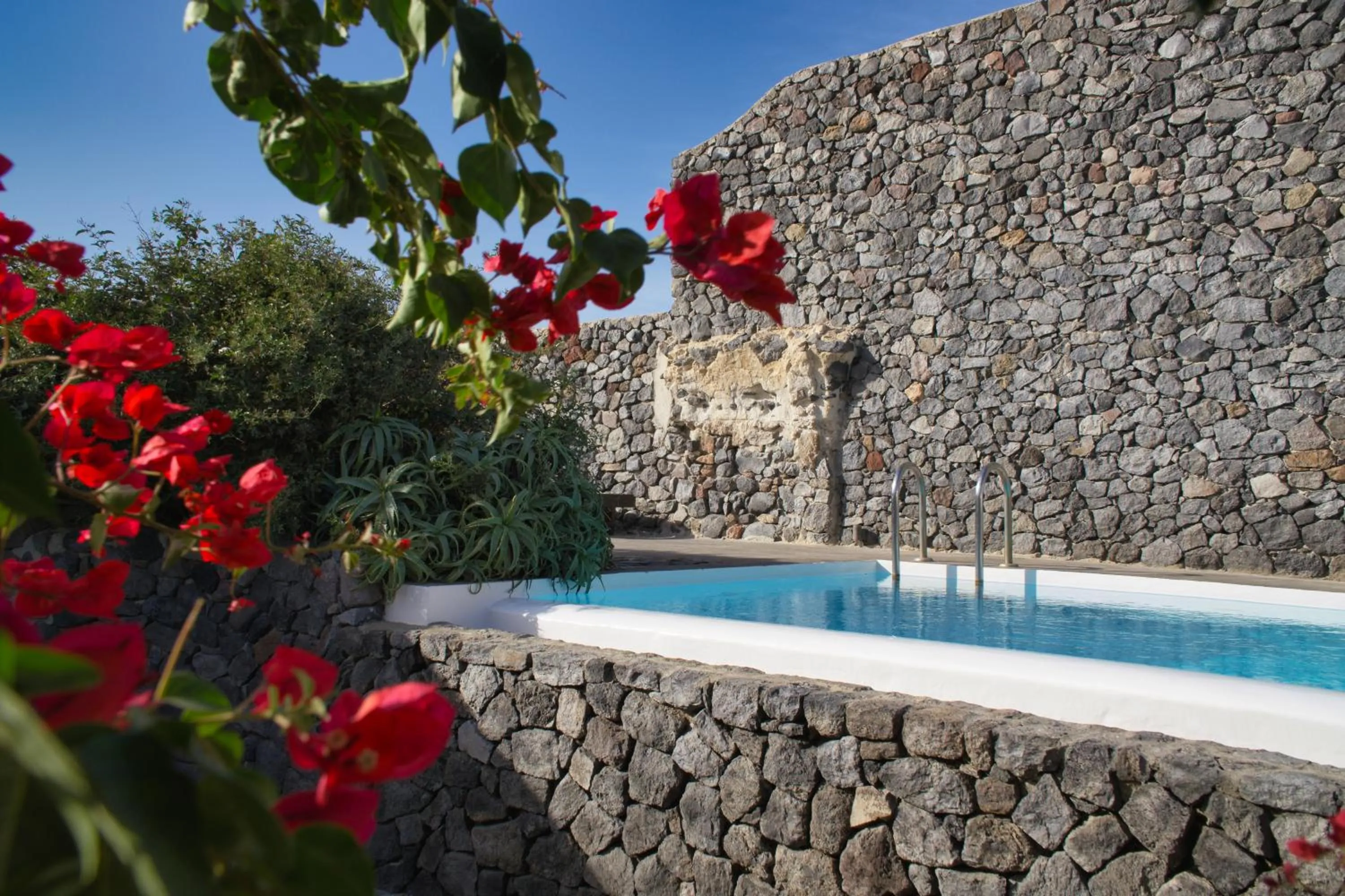 Swimming pool in Santorini Heritage Villas