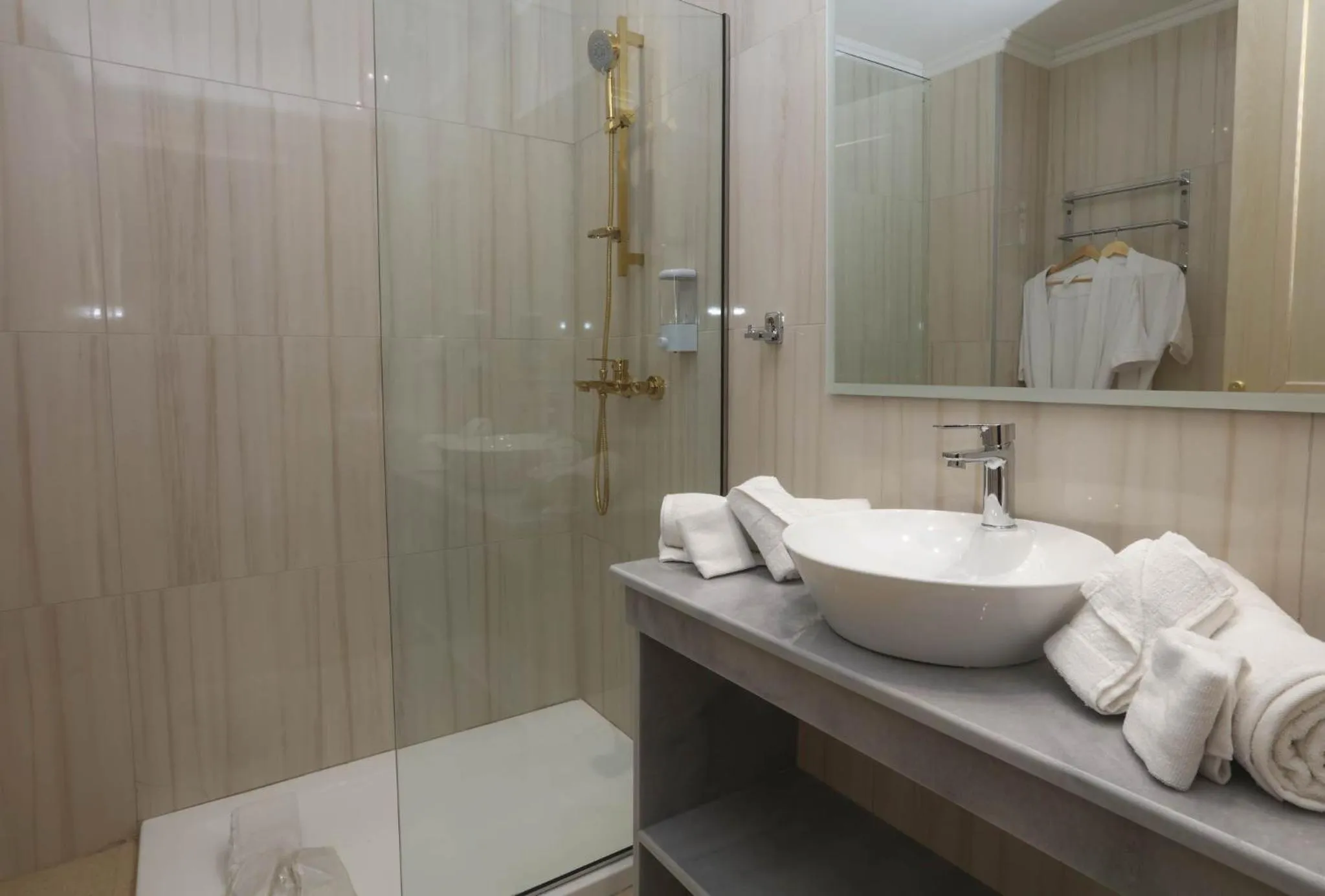 Bathroom in Cavomarina Beach- Adults Only