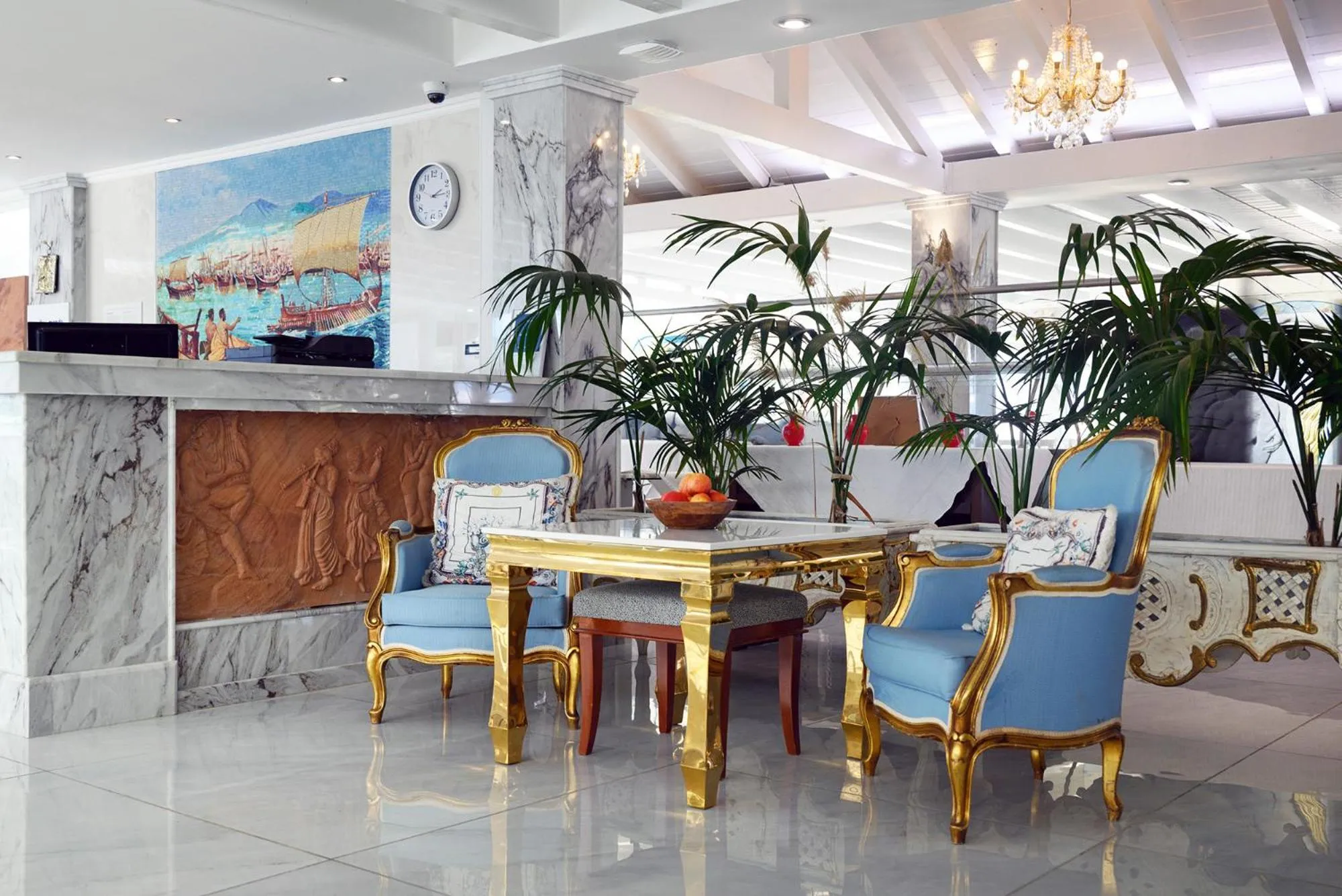 Lobby or reception in Cavomarina Beach- Adults Only
