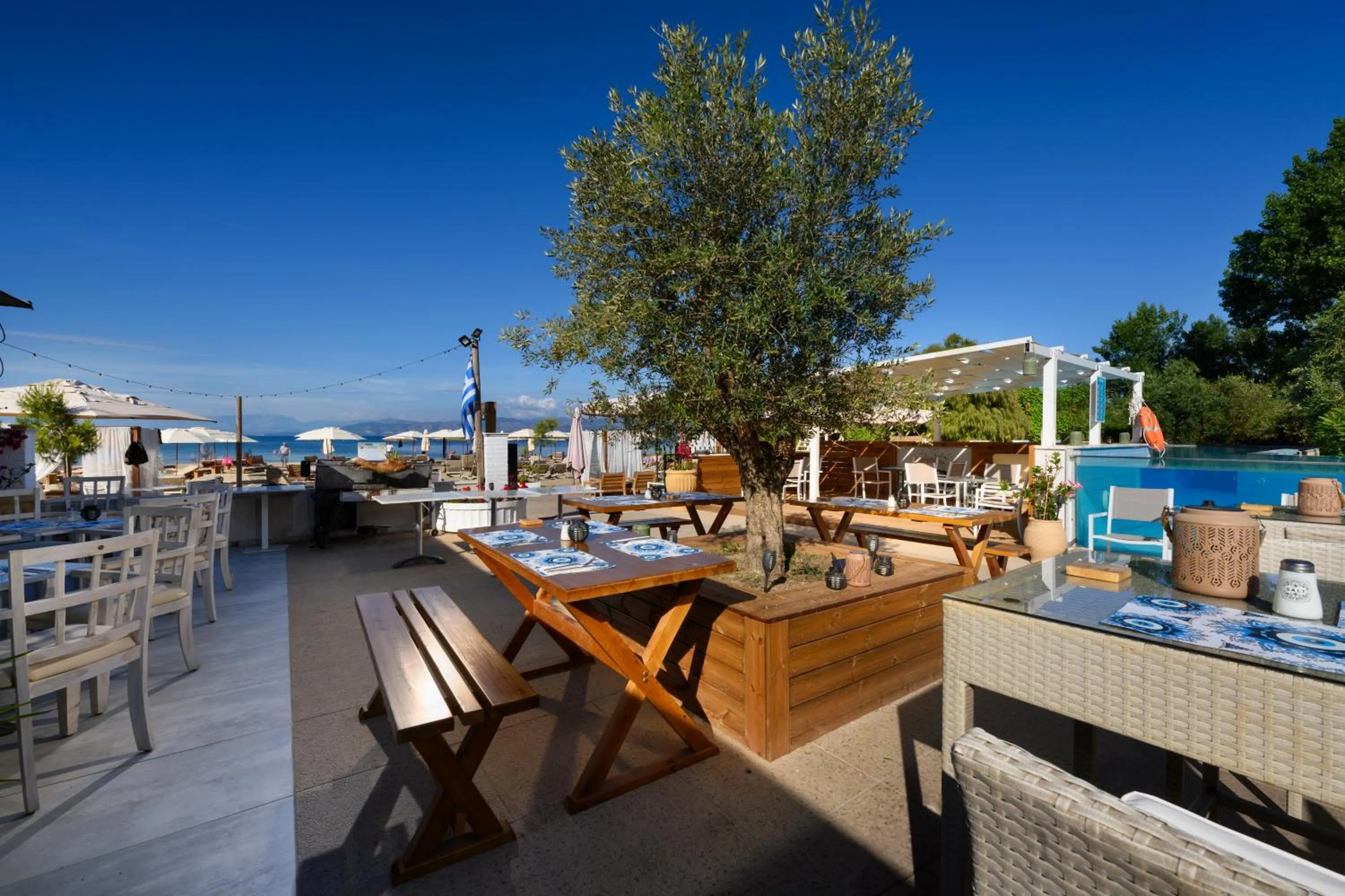 Restaurant/places to eat in Cavomarina Beach- Adults Only
