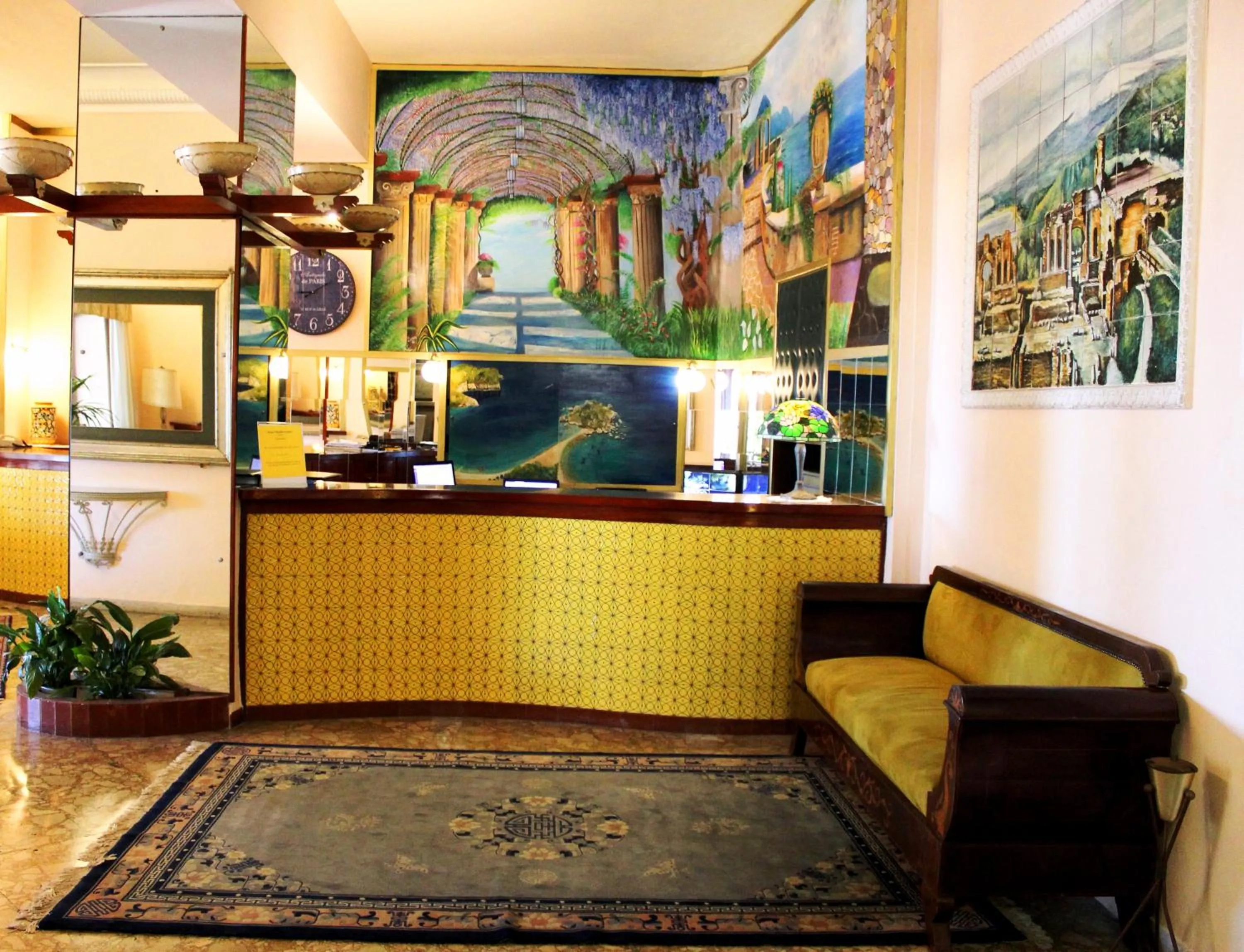 Lobby or reception in Hotel Mediterranée