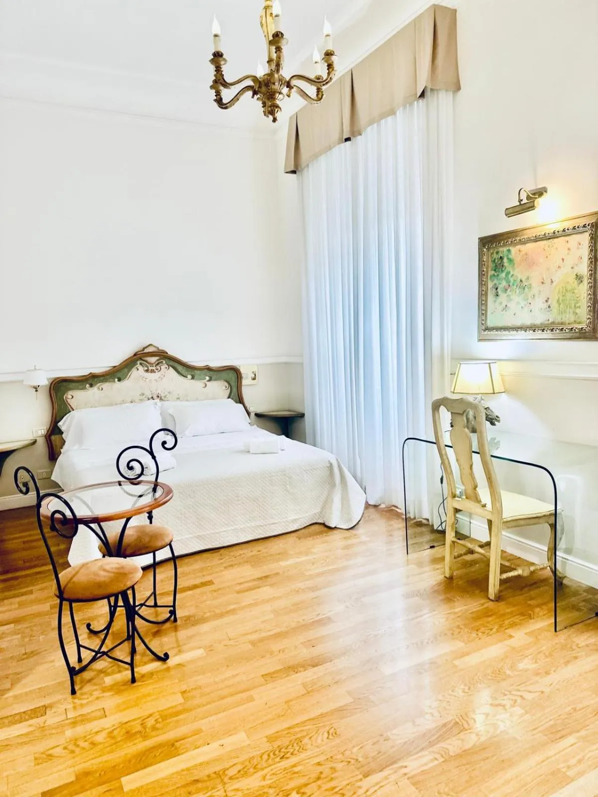 Bed in Il Gattopardo Relais