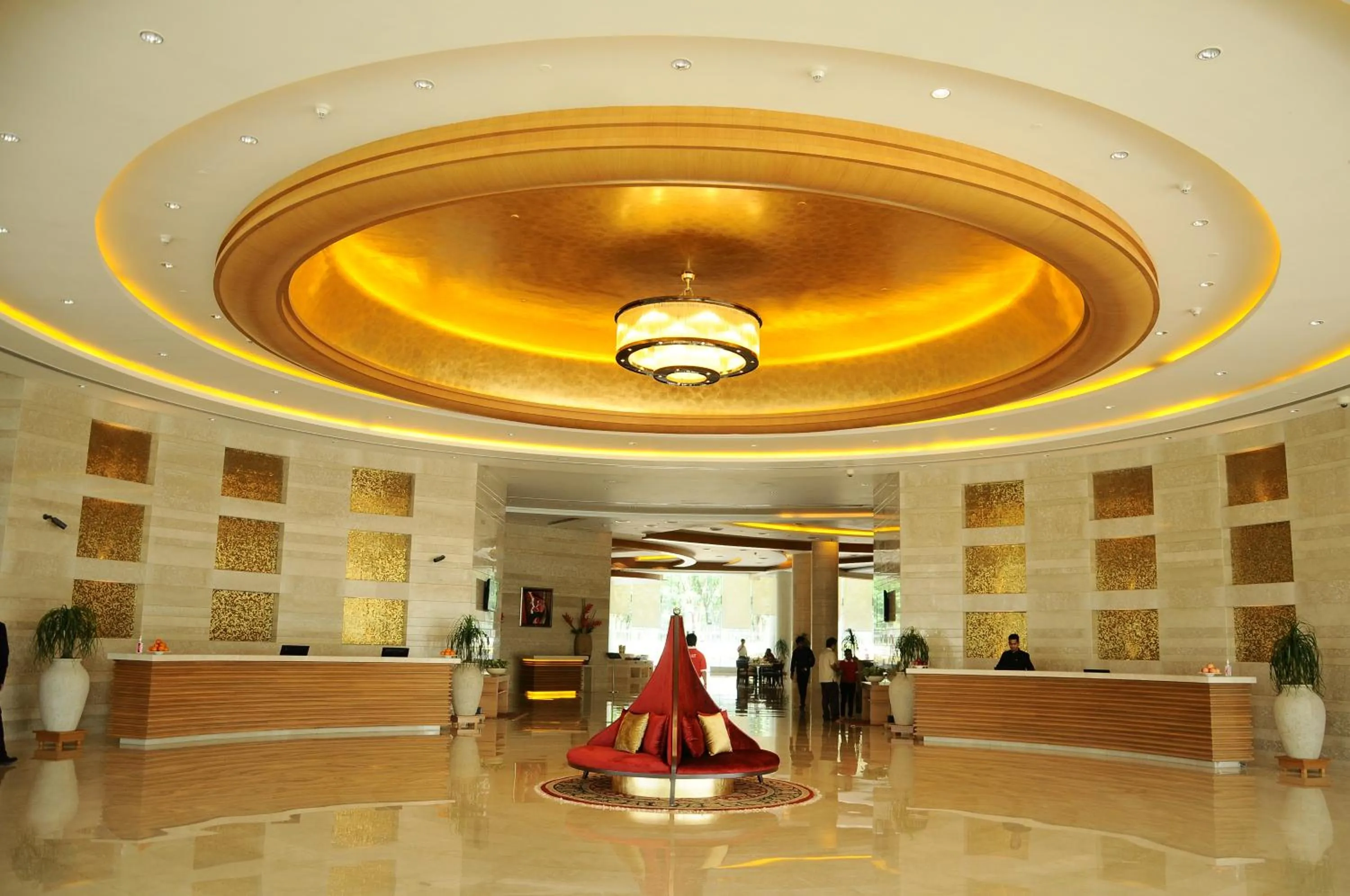Lobby or reception in The Lalit Chandigarh