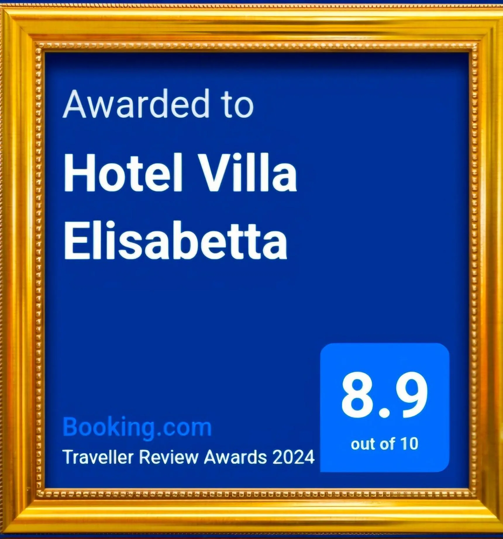 Logo/Certificate/Sign in Hotel Villa Elisabetta