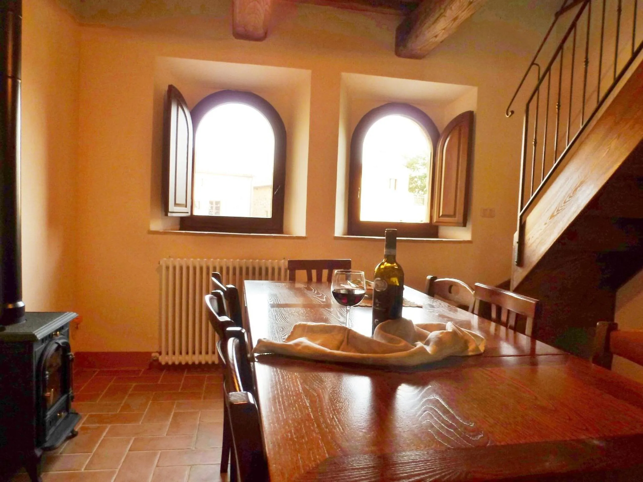 Dining area in Castel Brunello