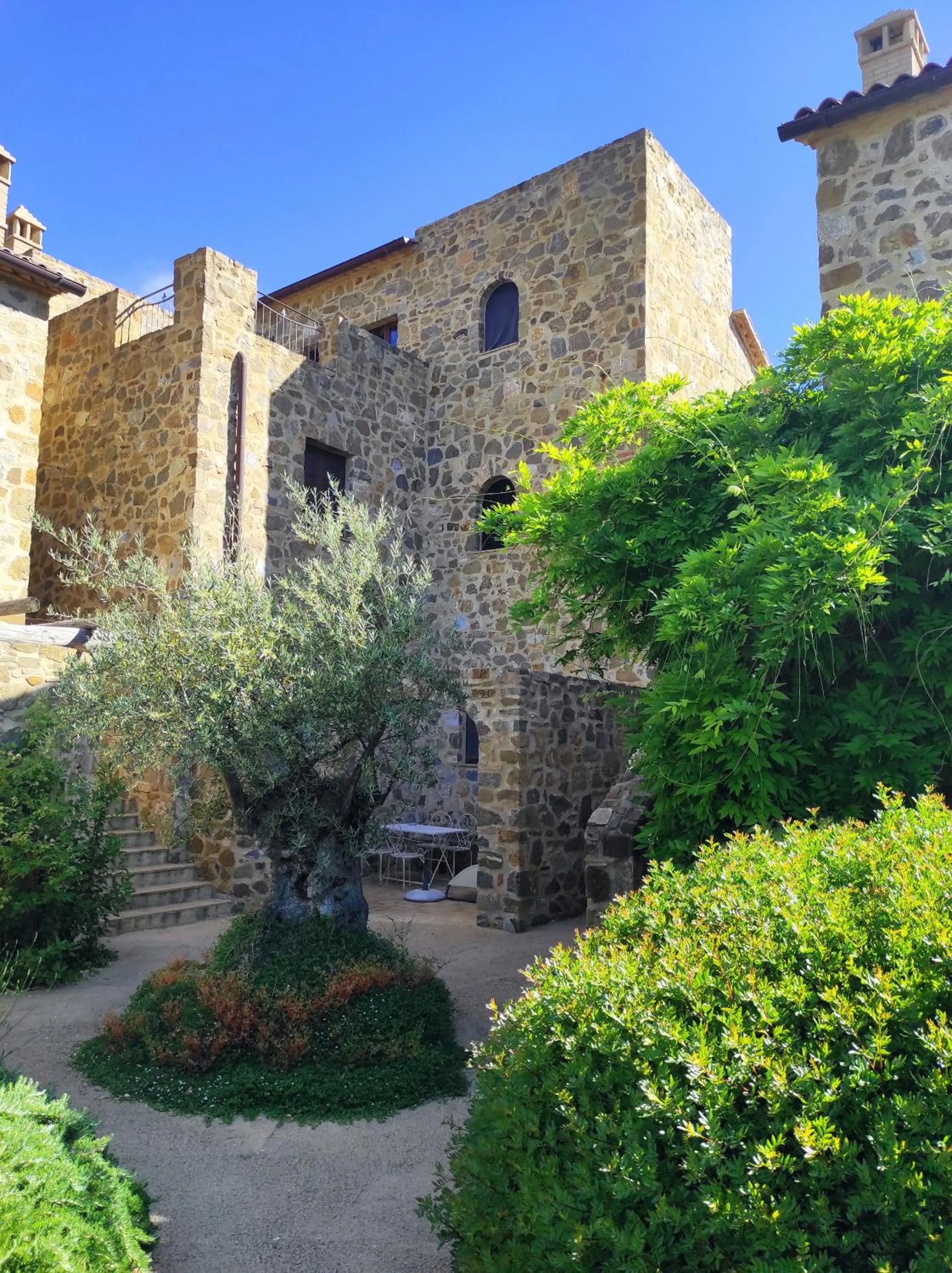 Garden in Castel Brunello