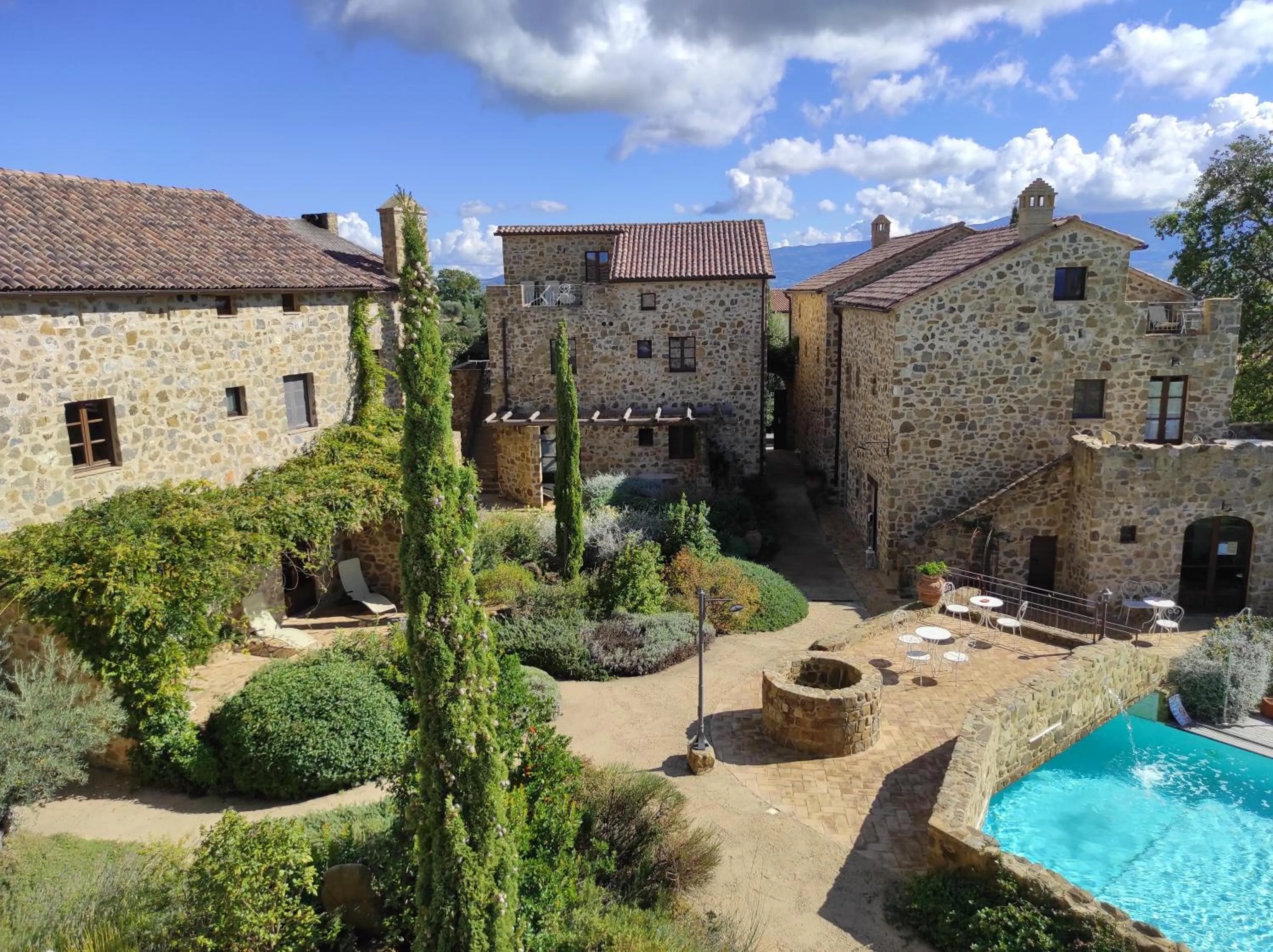 Garden in Castel Brunello