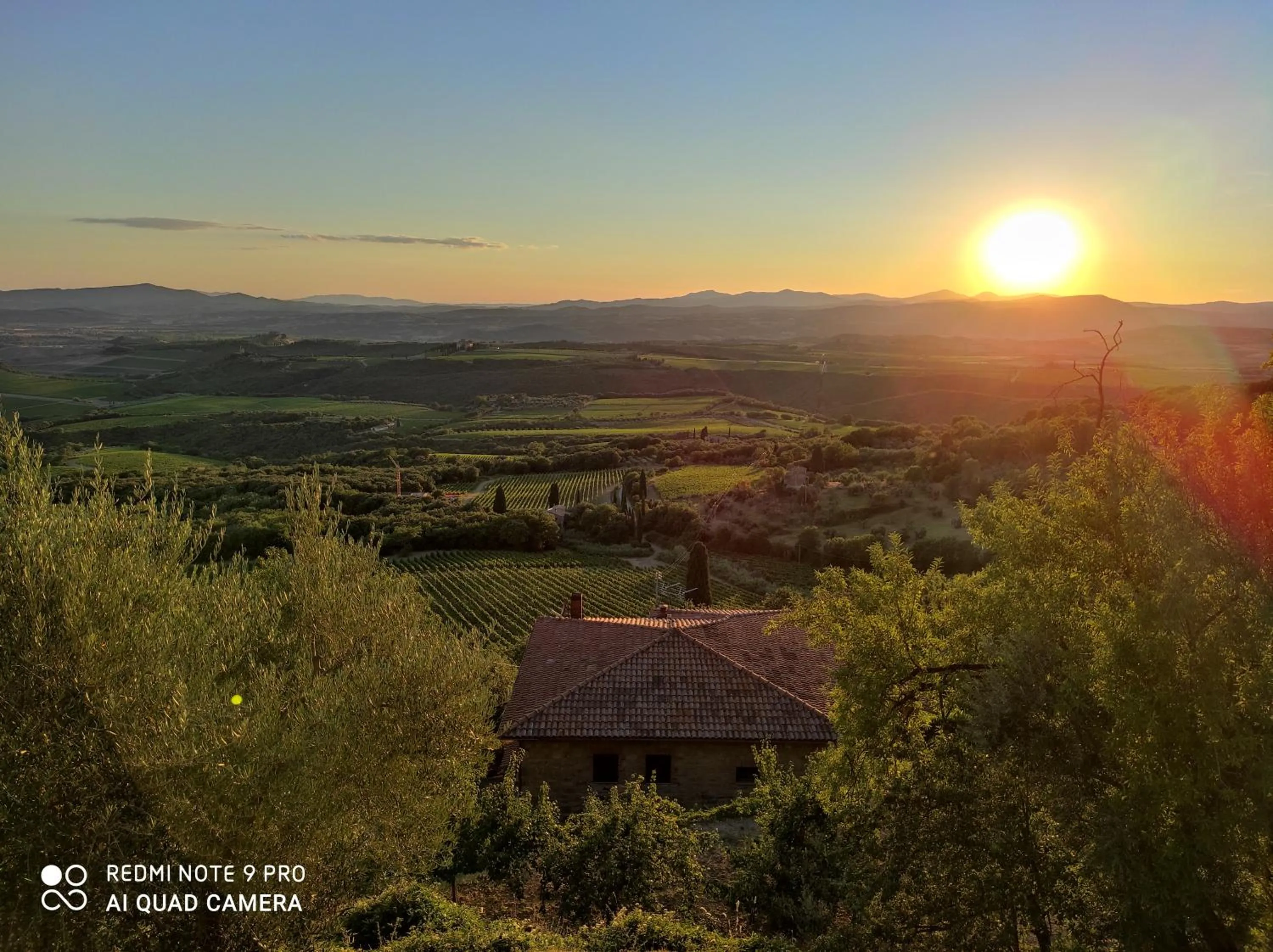 Natural landscape in Castel Brunello