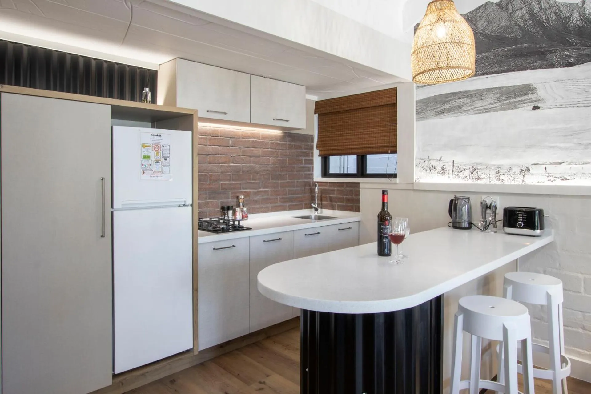 Kitchen or kitchenette in Hornbill House Self Catering Accommodation