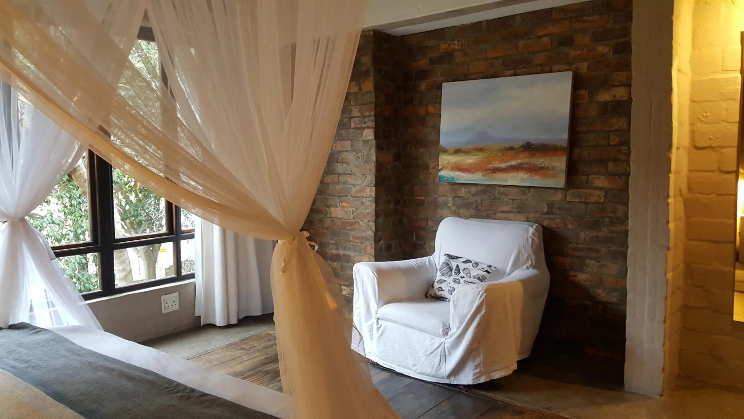 Bed in Hornbill House Self Catering Accommodation