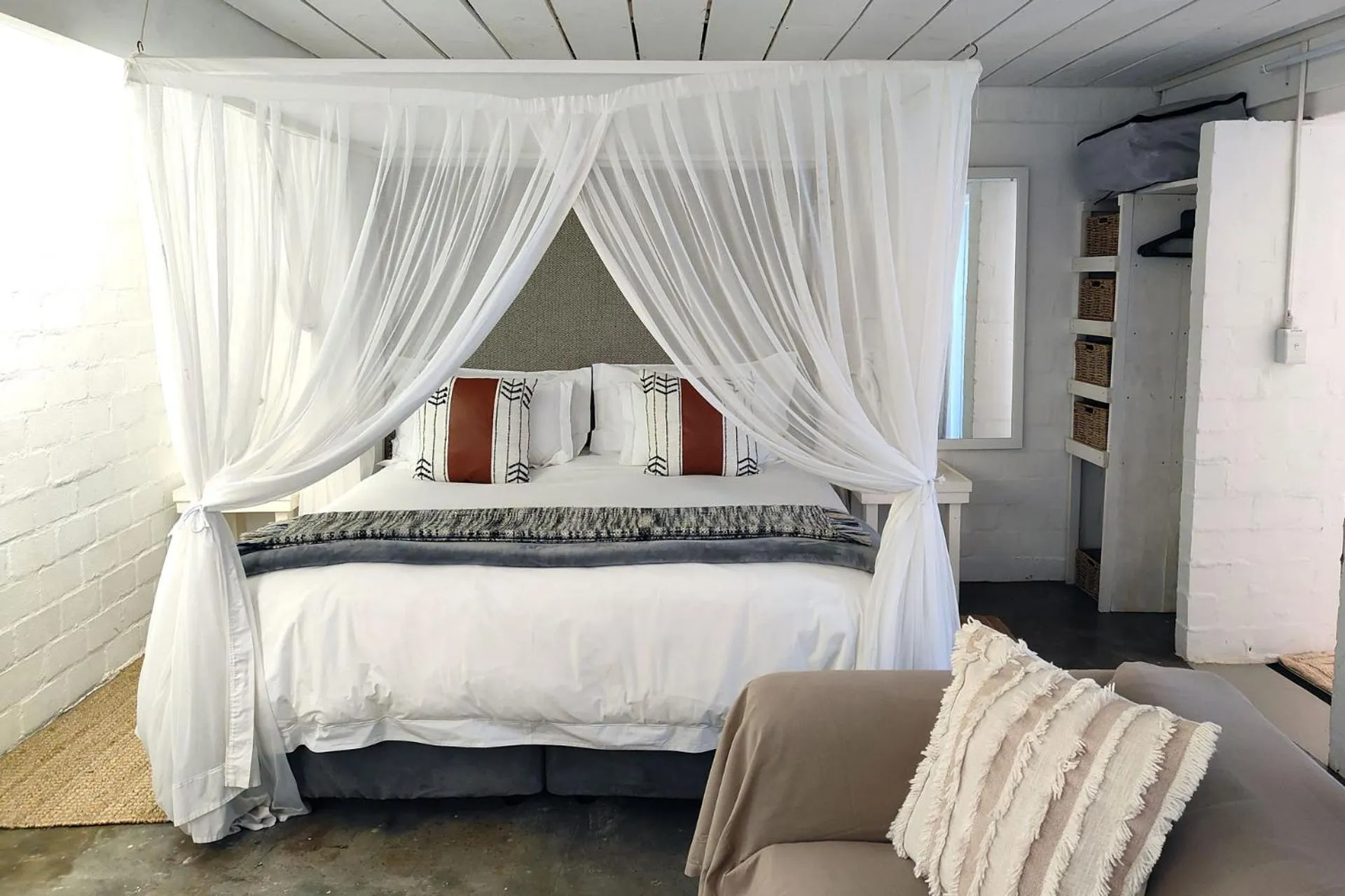 Bed in Hornbill House Self Catering Accommodation