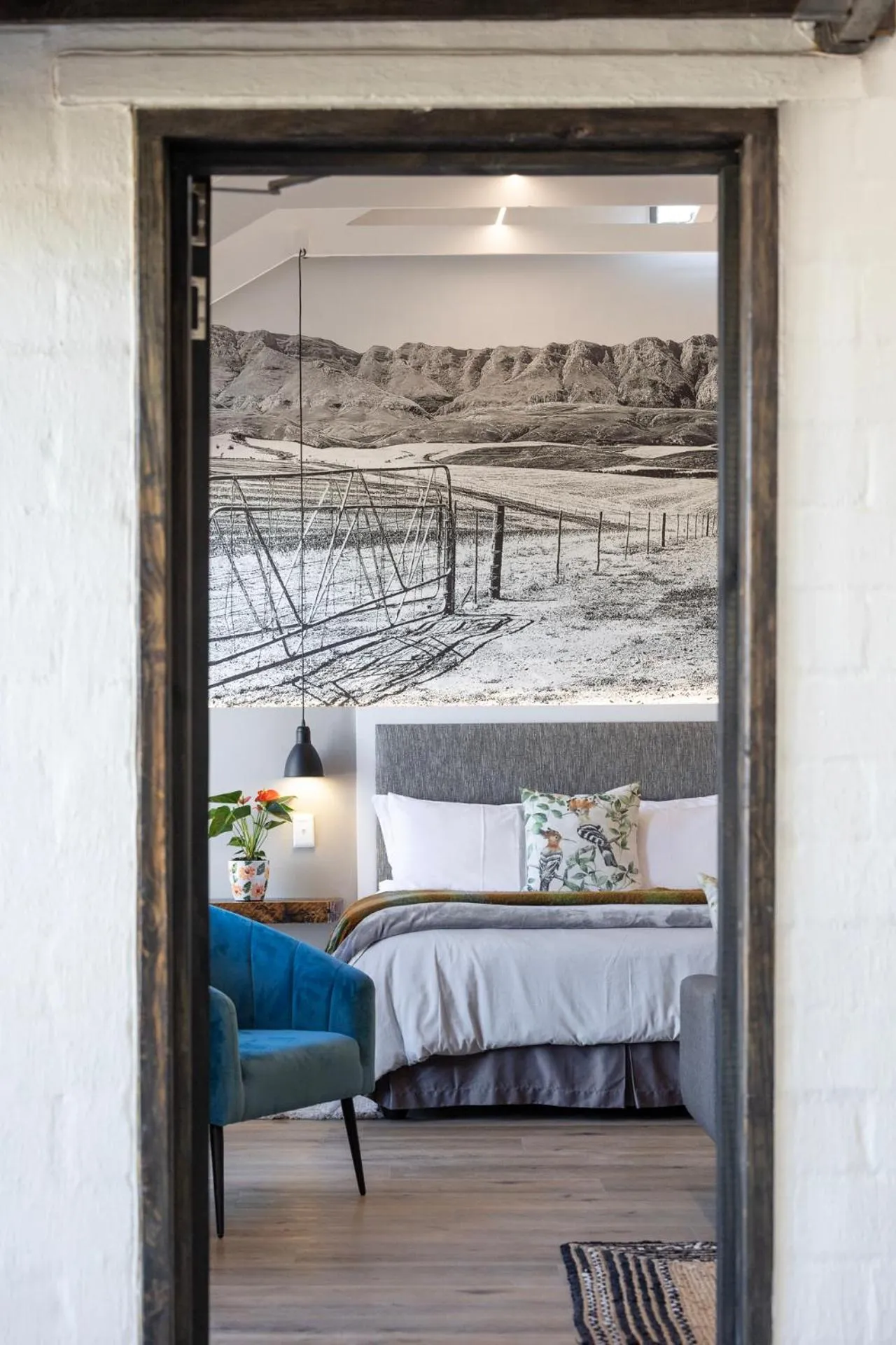 Bedroom in Hornbill House Self Catering Accommodation