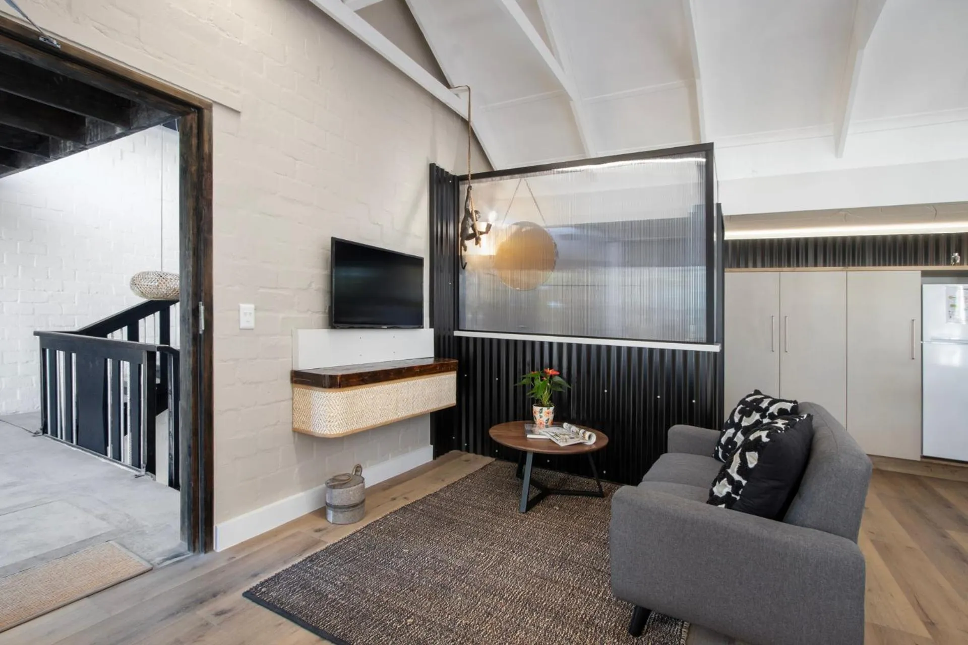 Living room, Bed in Hornbill House Self Catering Accommodation