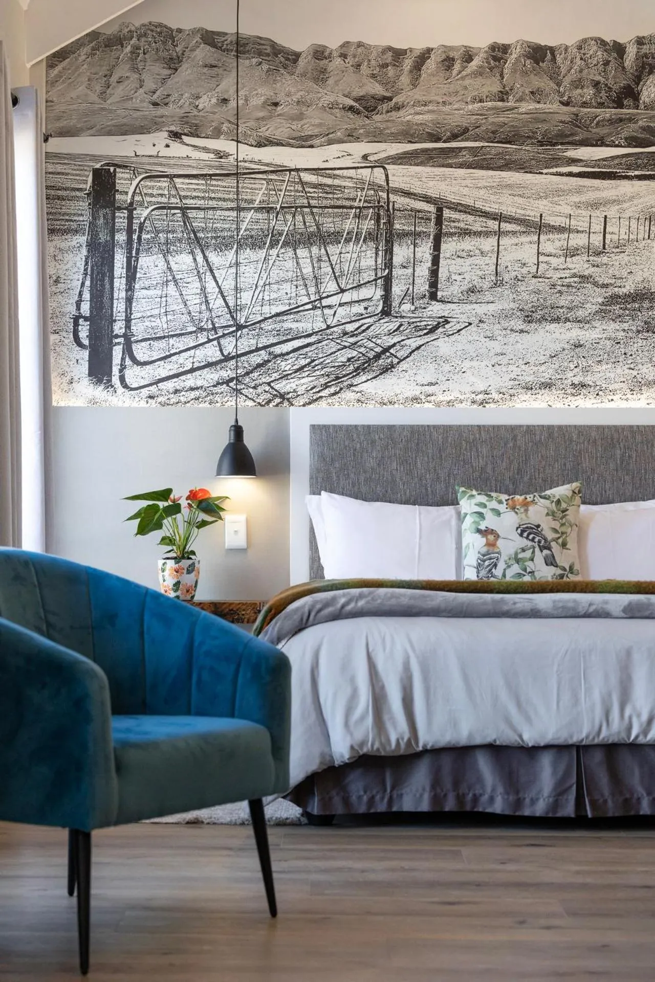 Bed in Hornbill House Self Catering Accommodation