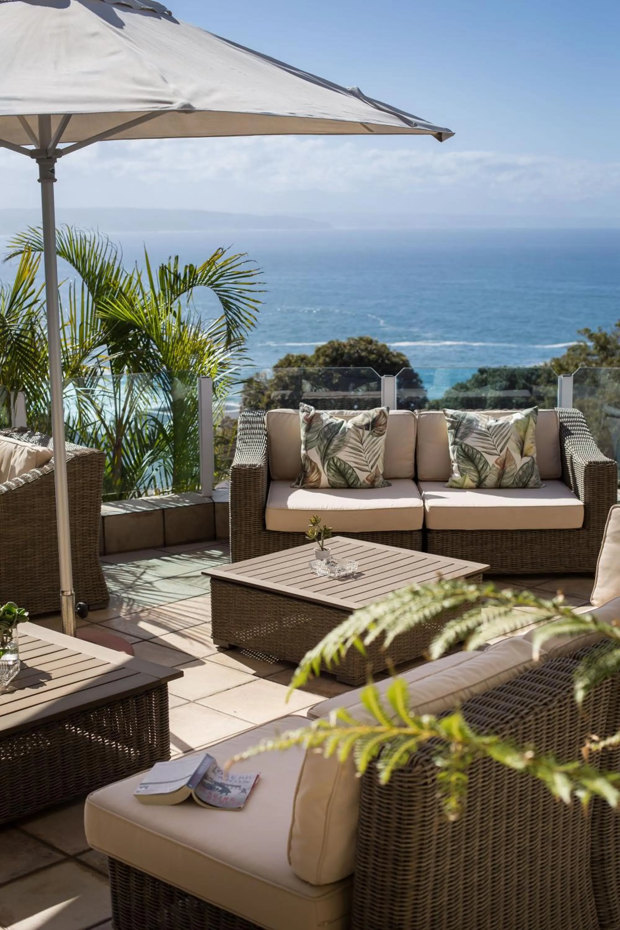 Patio in Ocean Watch Guest House